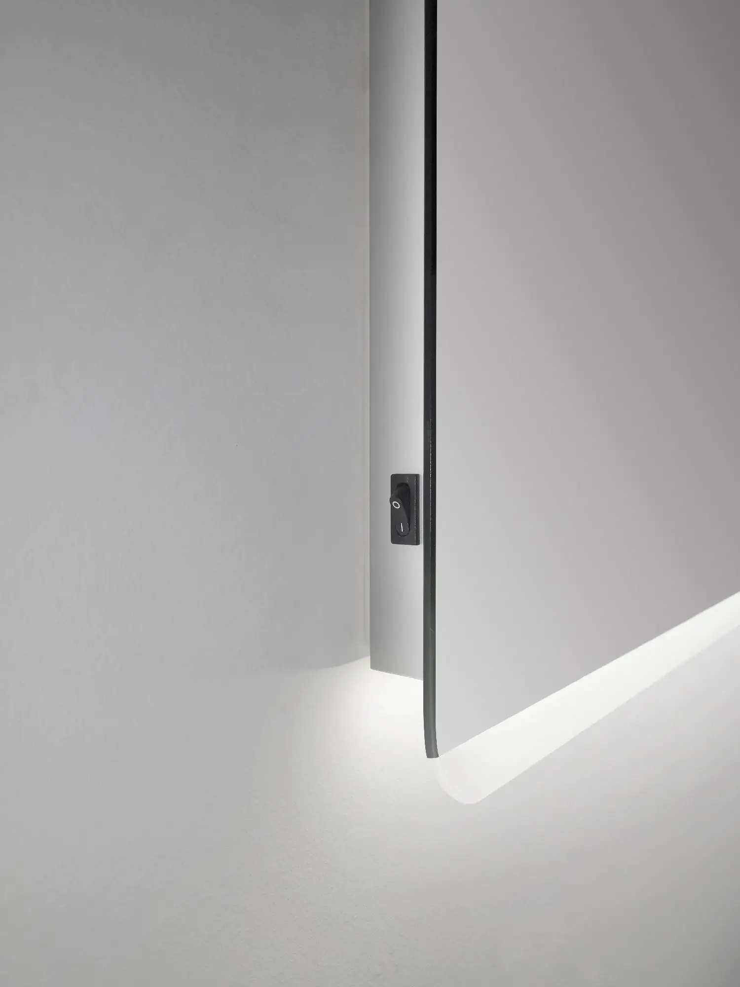 DSK LED Lichtspiegel Silver Chic 120 x 70 cm