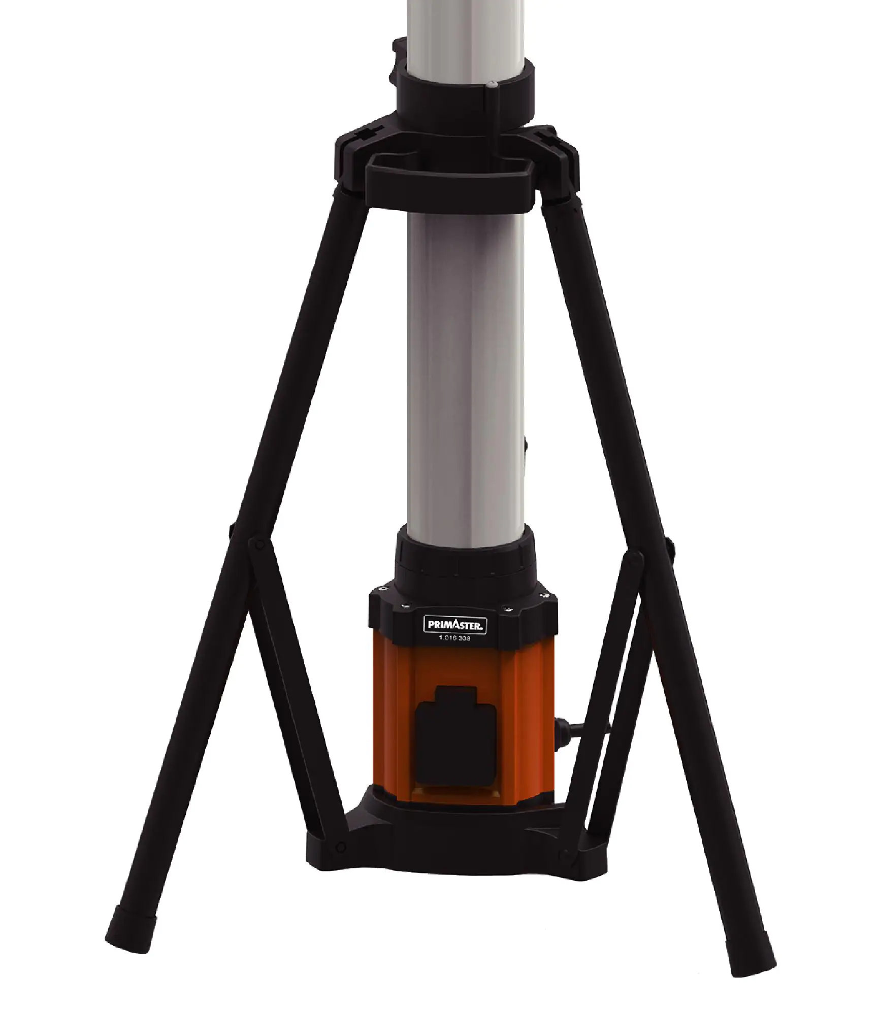 Primaster LED Stableuchte mit Stativ integrierte Steckdose, IP 54