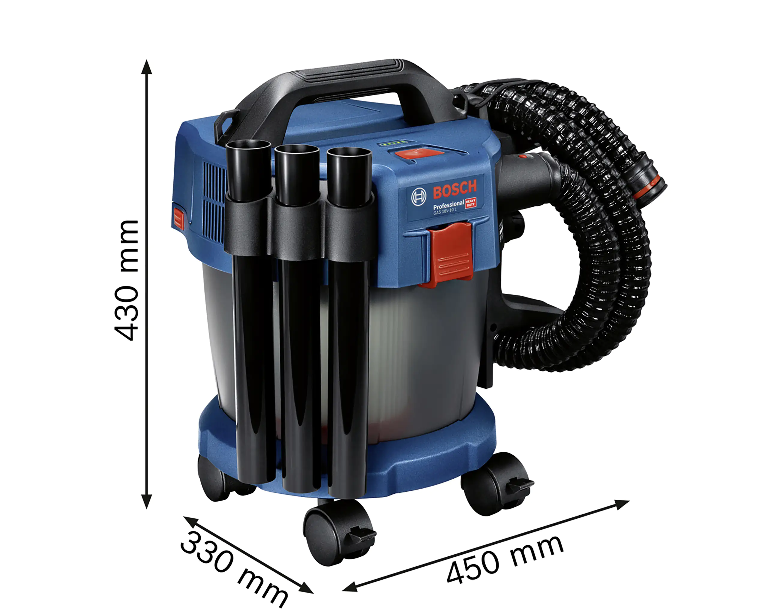 Bosch Professional Akku-Staubsauger GAS 18V-10 L Solo