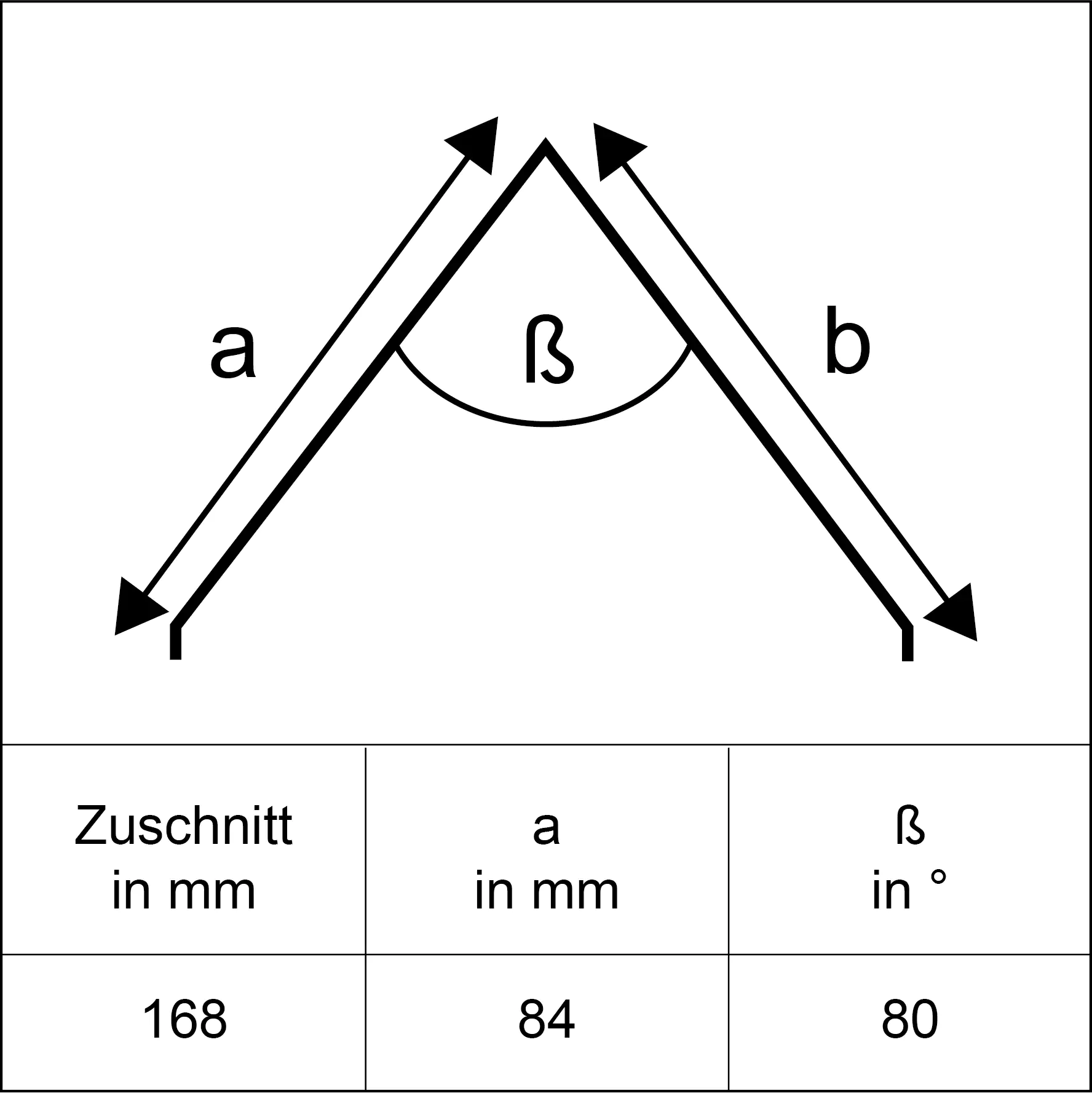 Sarei Firstblech 1000 x 168 mm anthrazit
