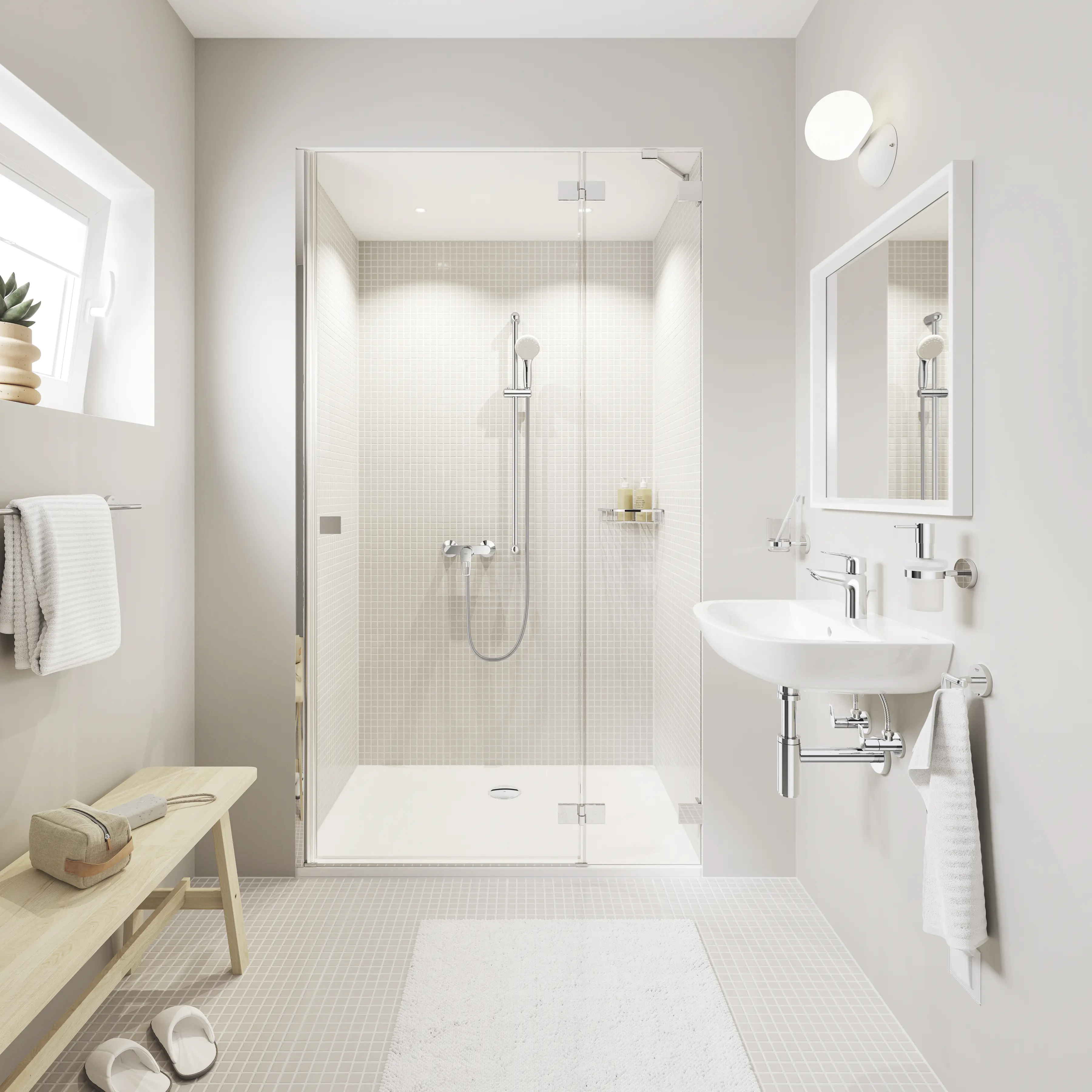 Grohe Start Cosmopolitan Badetuchhalter chrom klebbar