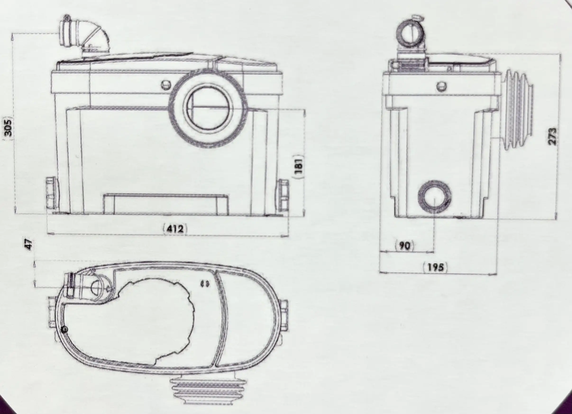 Setma Hebeanlage Aquamotor 500 W