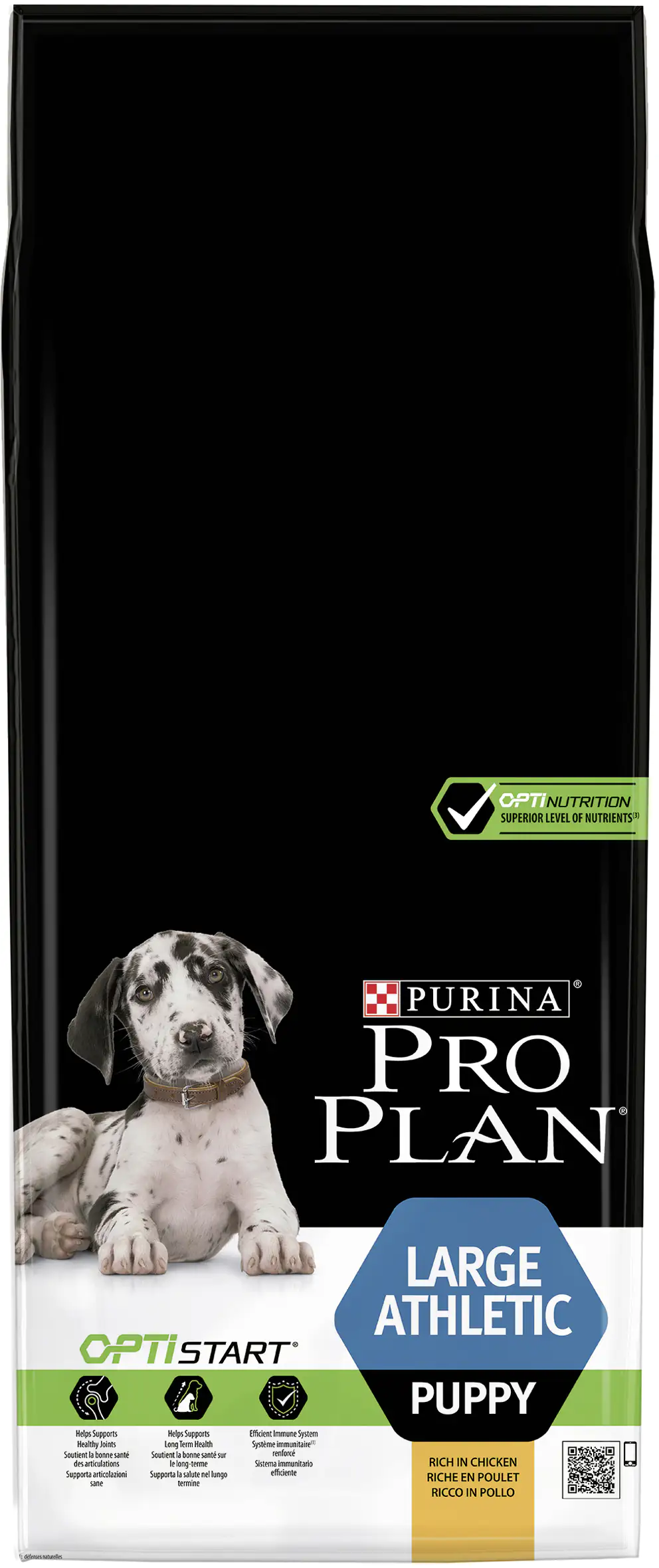 Purina Pro Hundetrockenfutter Junior Maxi Athletic 12 kg Huhn & Reis