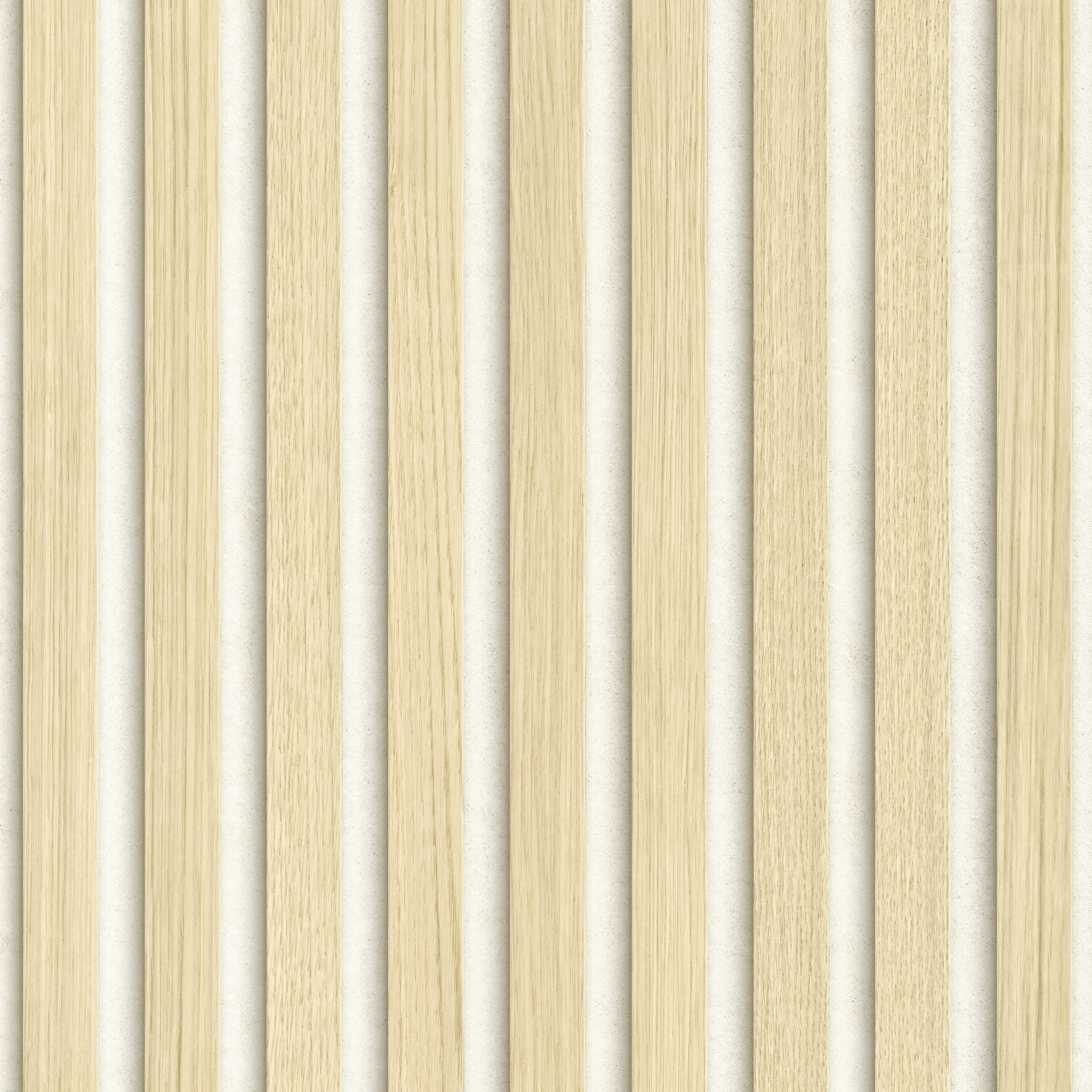 Grosfillex Wandpaneel Kunststoff LINIO 260 x 37,5 cm 8 mm Bright Ash 3 Stück