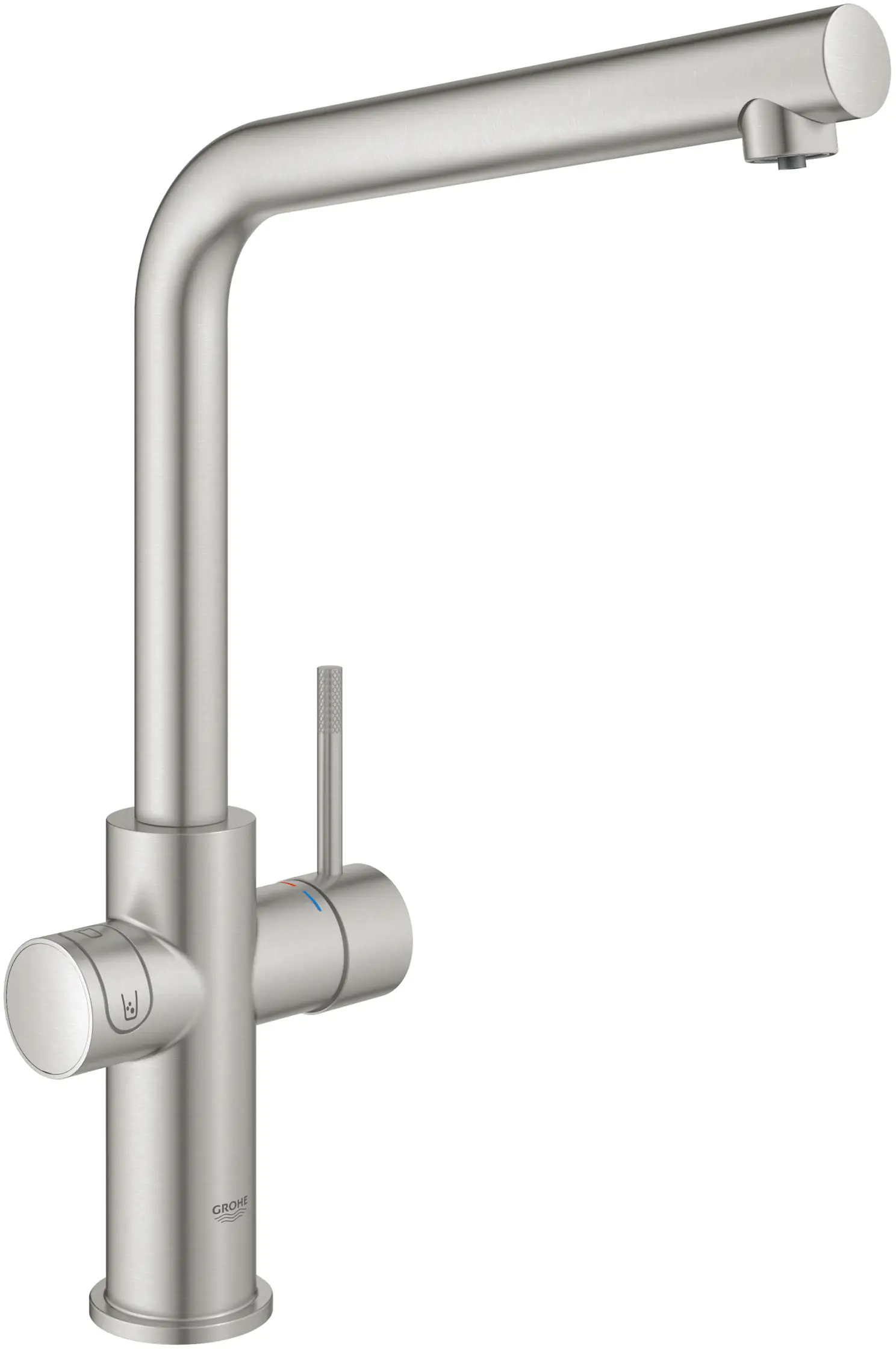 Grohe Blue Home L-Auslauf Starter Kit supersteel
