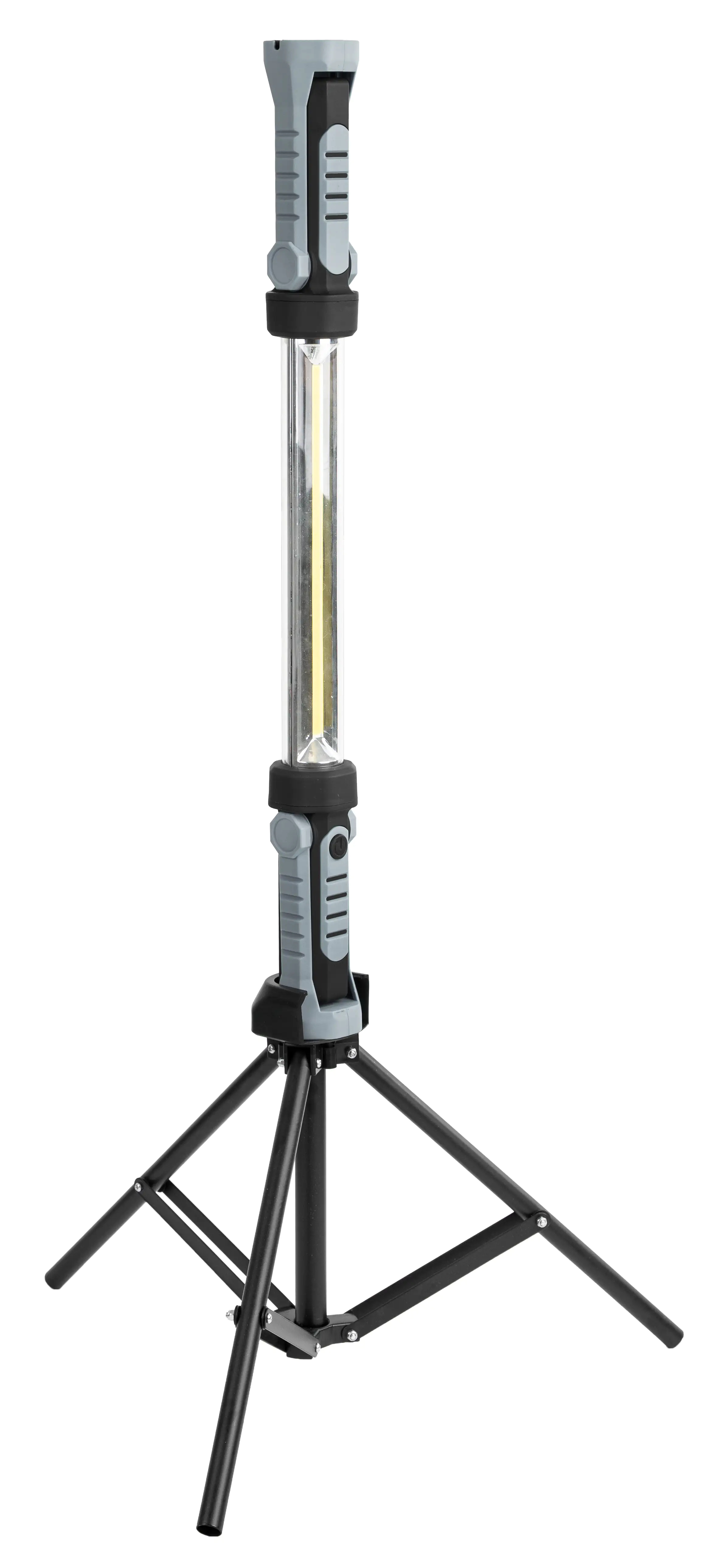 Nino Akku LED Arbeitsleuchte mit Stativ Magnethalterung, beweglicher Haken