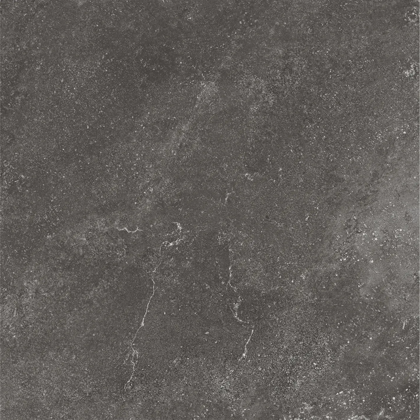 Terrassenplatte Limestone 60 x 60 x 2 cm schwarz