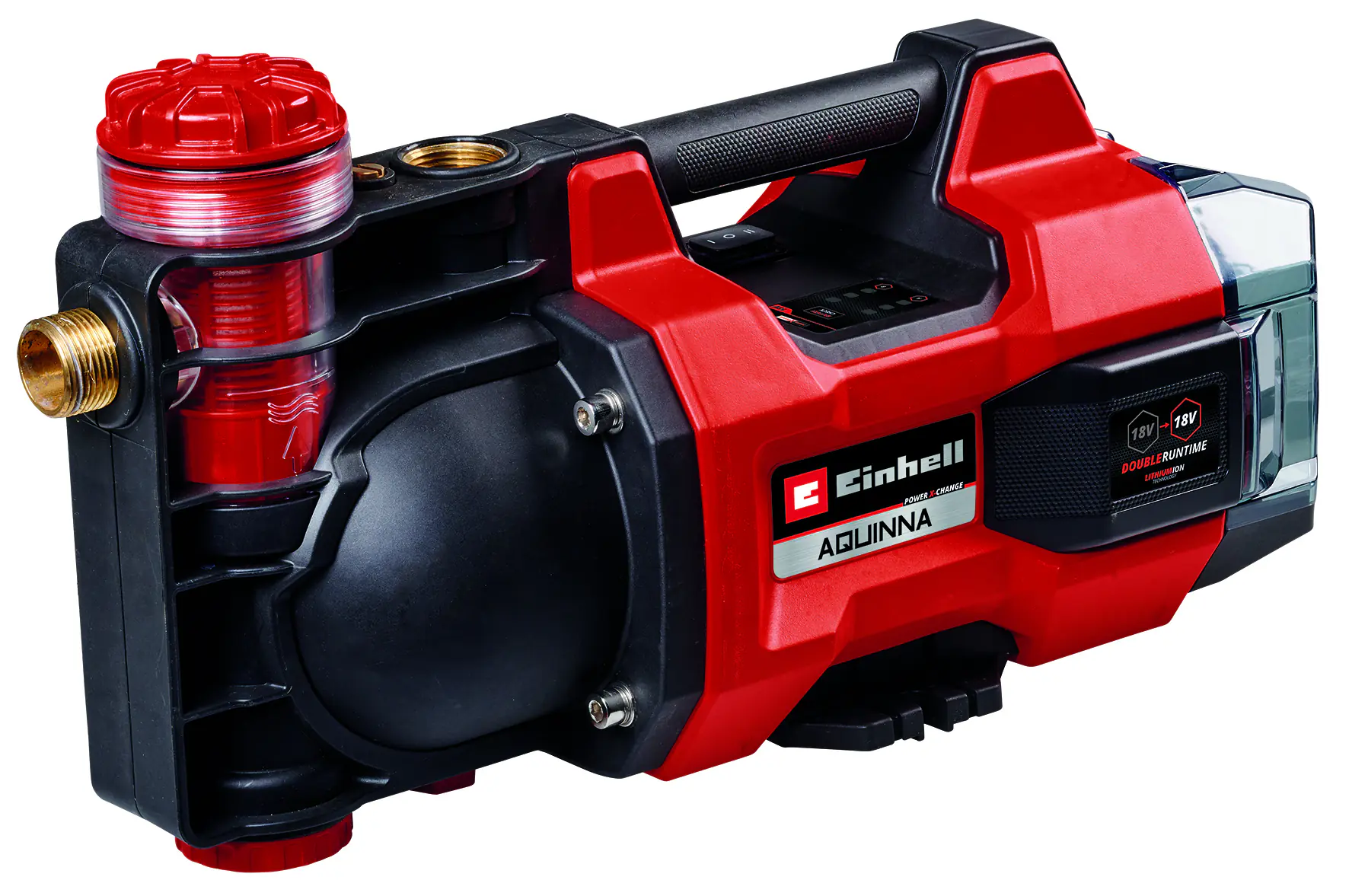 Einhell Akku Gartenpumpe AQUINNA 18/30 F LED 3000 l/h