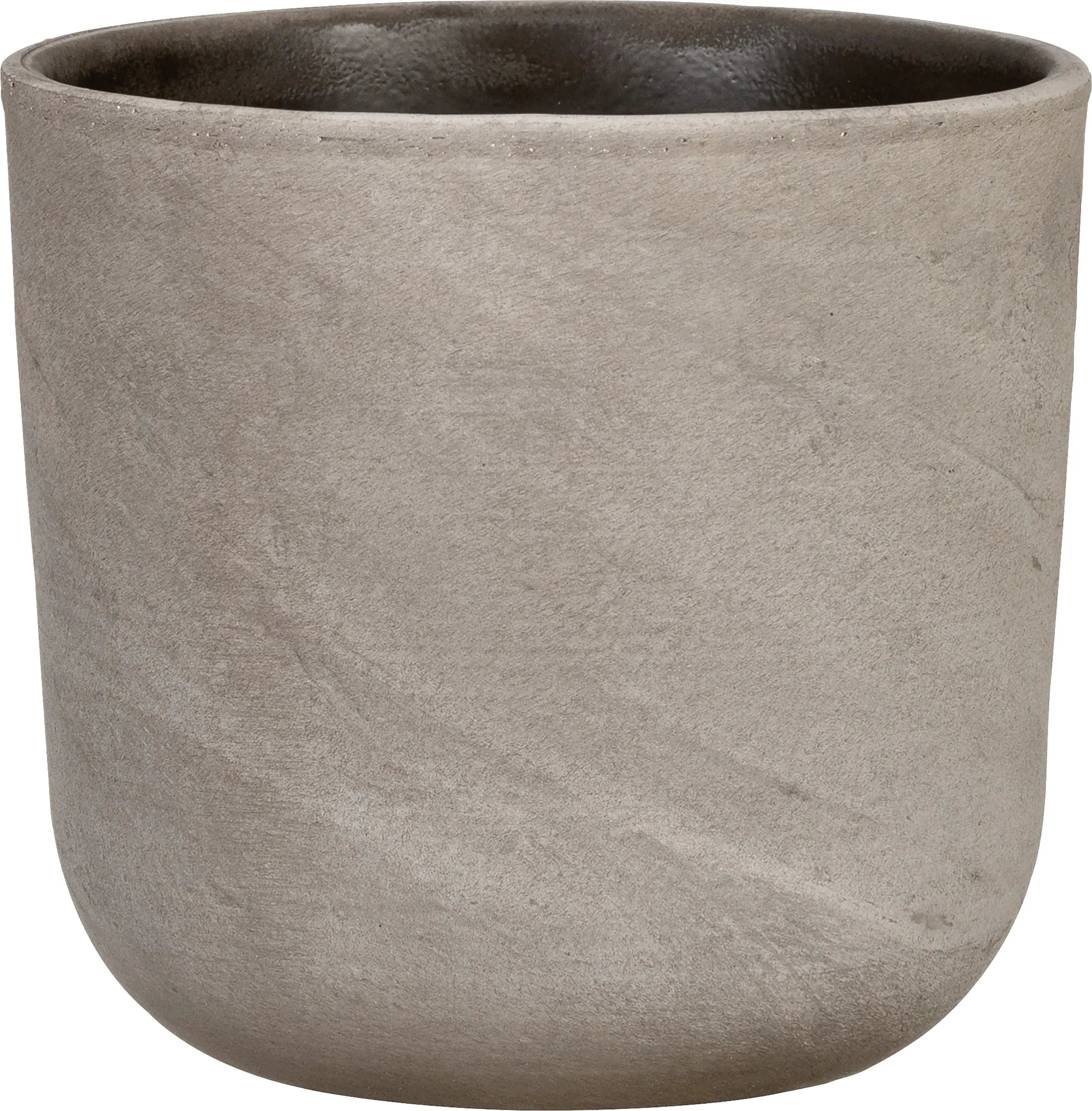 Scheurich Übertopf Serie Travertino 981 Keramik braun Ø 23 x 22 cm 