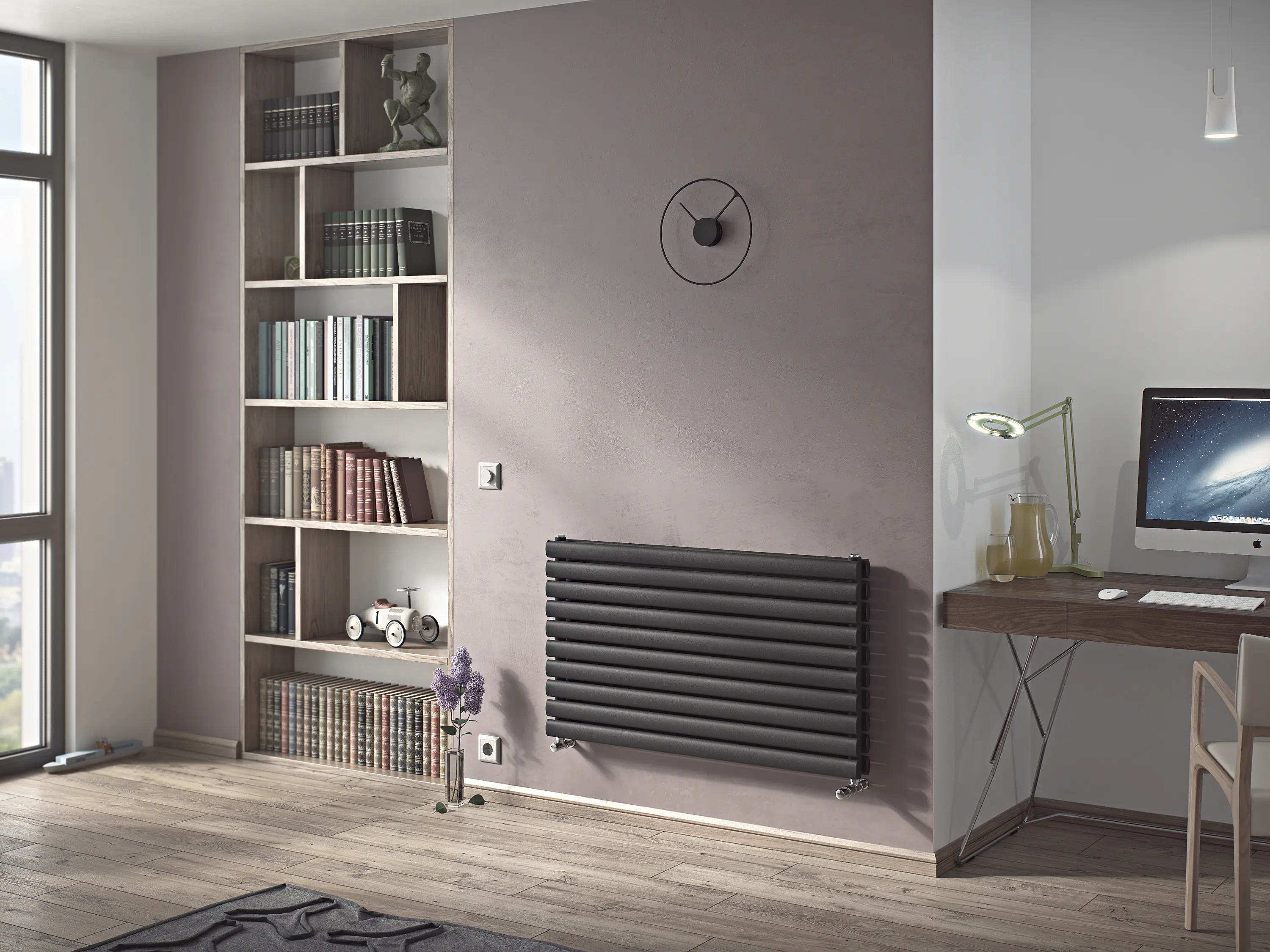 Ximax Heizkörper Fortuna Duplex horizontal 58,4 x 120 cm 1204 Watt