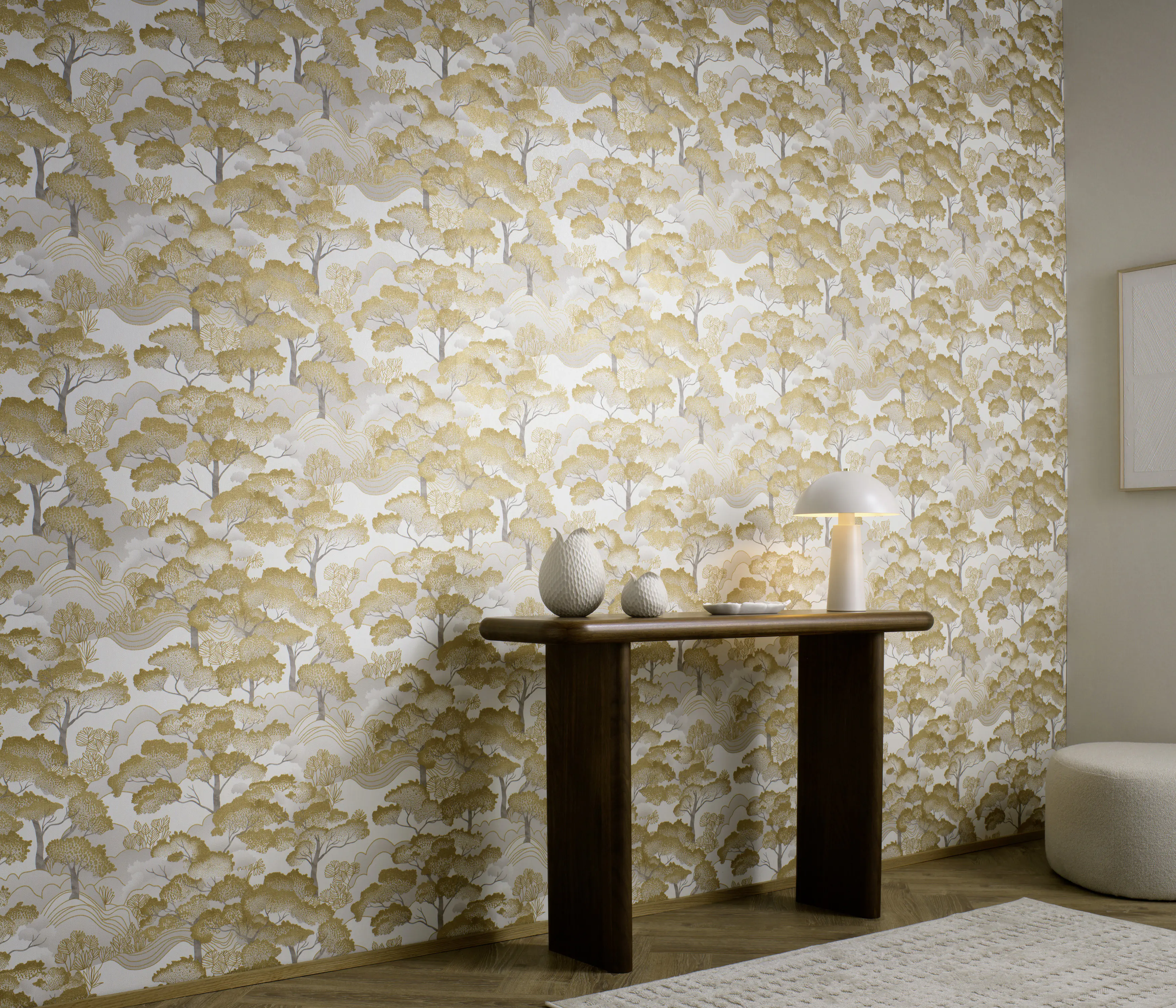 Erismann Vliestapete Natur gold 10,05 x 0,53 m