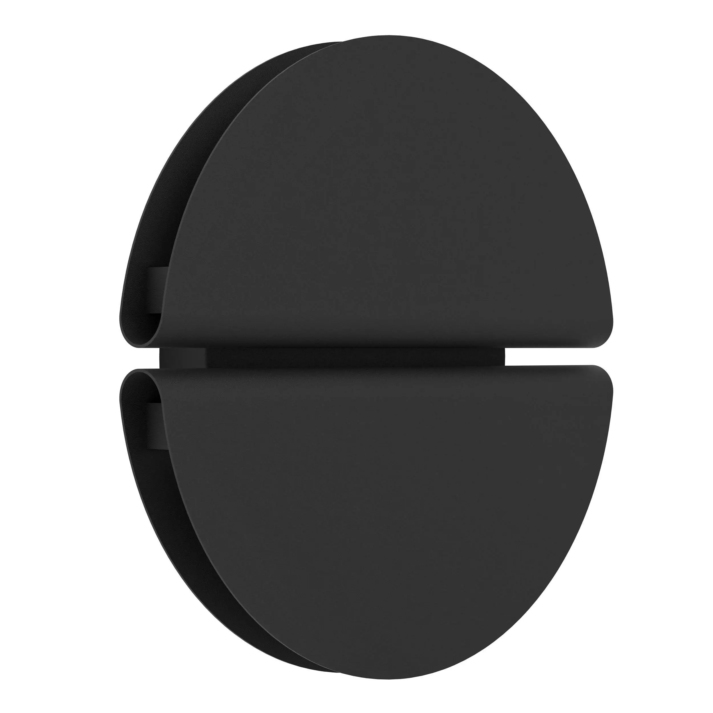 Eglo LED Wandleuchte Pianosa schwarz Ø 18 cm warmweiß-kaltweiß
