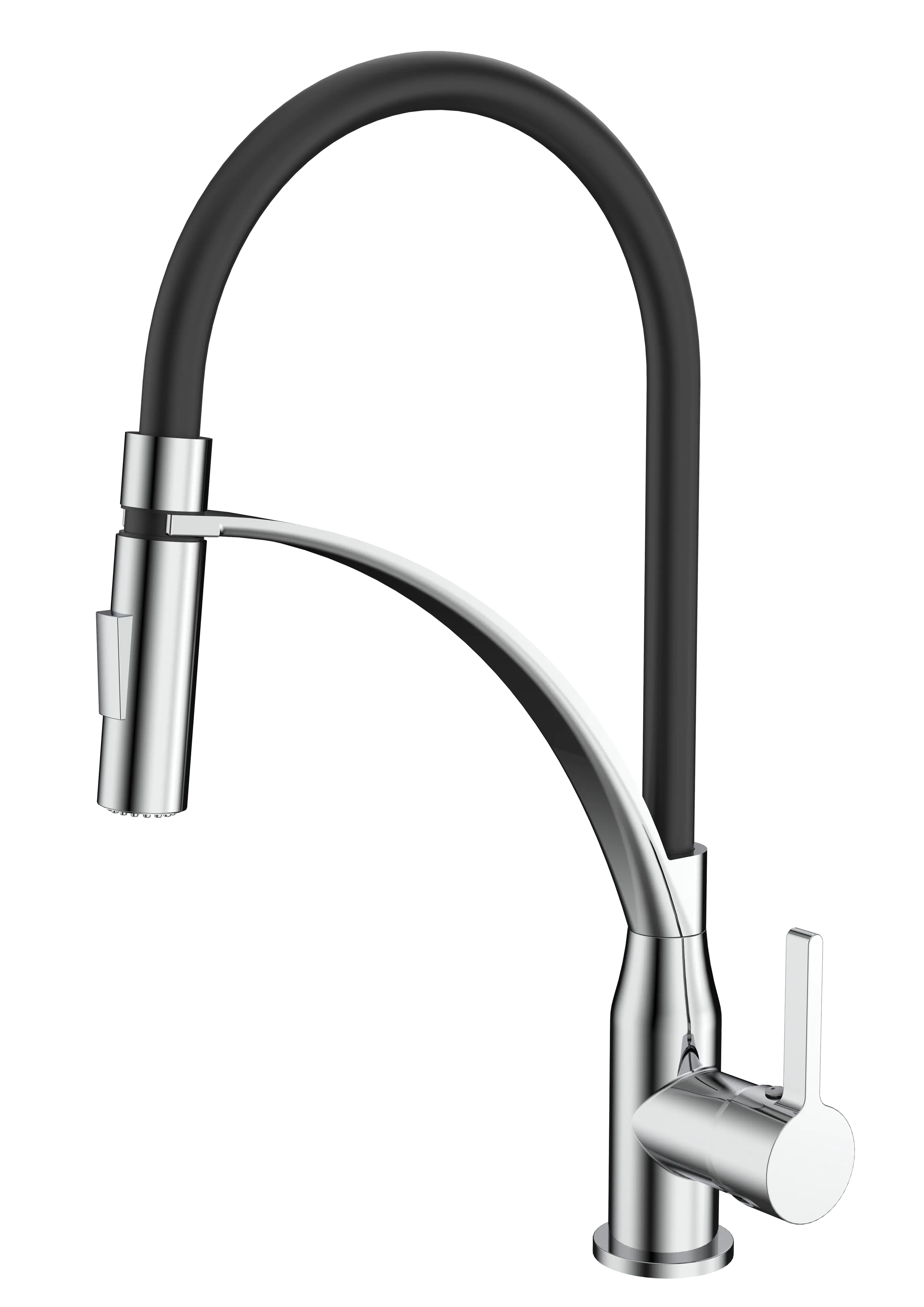 Primaster Küchenarmatur Neuss verchromt mit Handbrause mit Wassersparfunktion