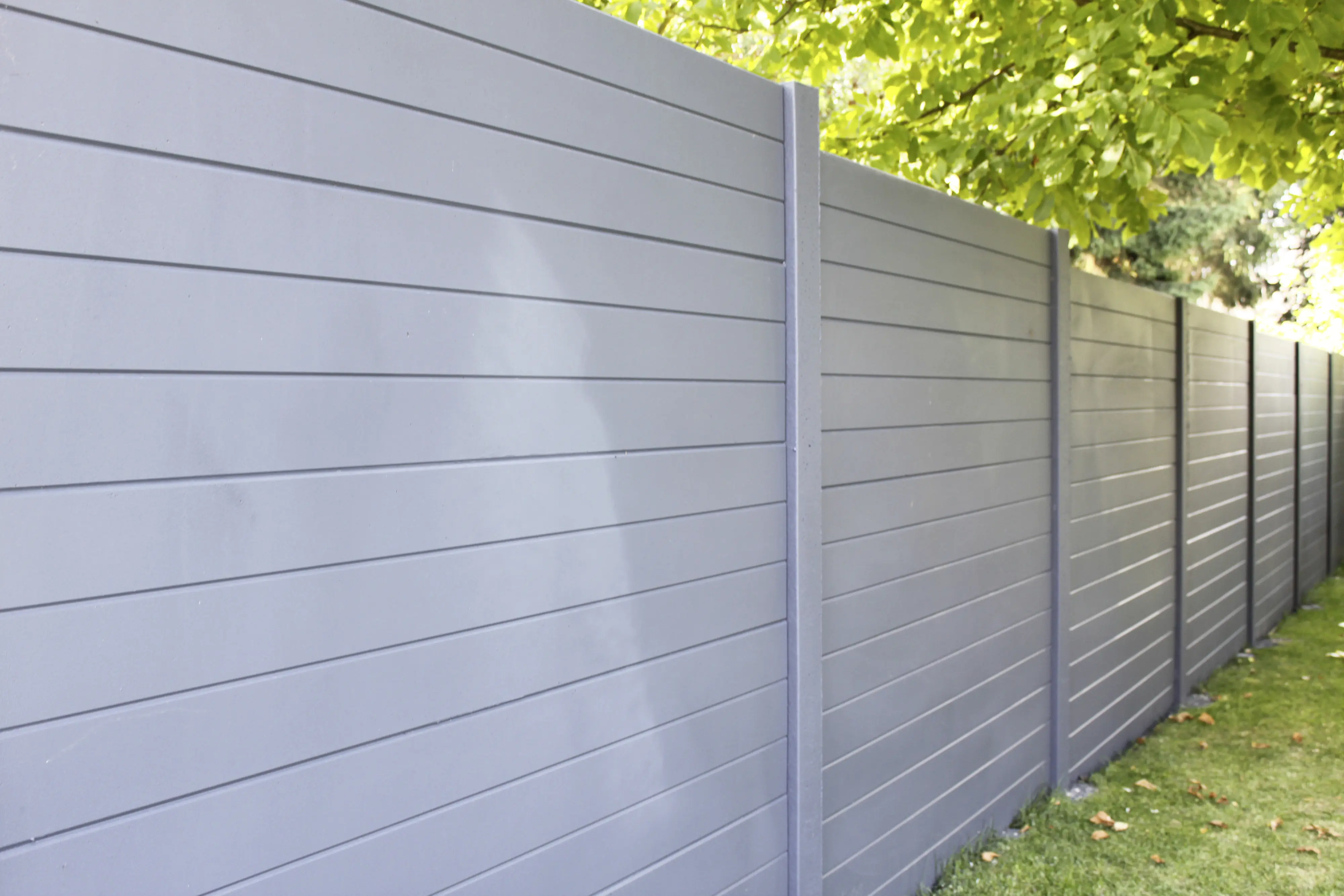 Betonzaun Erweiterungsset Prestige mit Eckpfosten 210 cm 