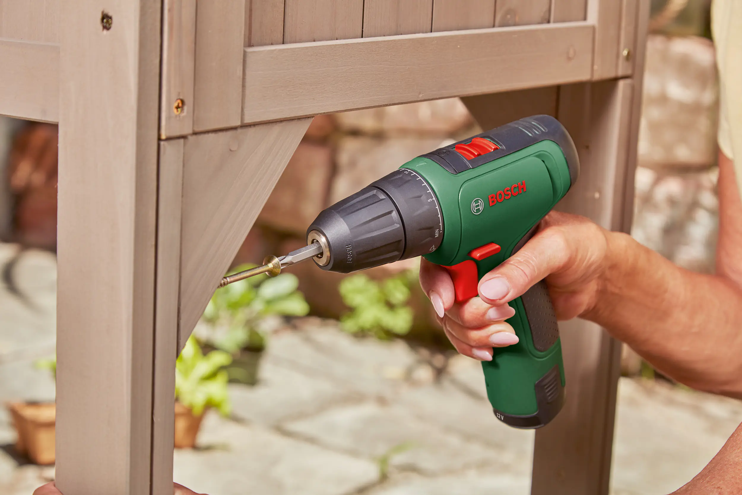 Bosch Akku-Bohrschrauber EasyDrill 1200 12 V Set