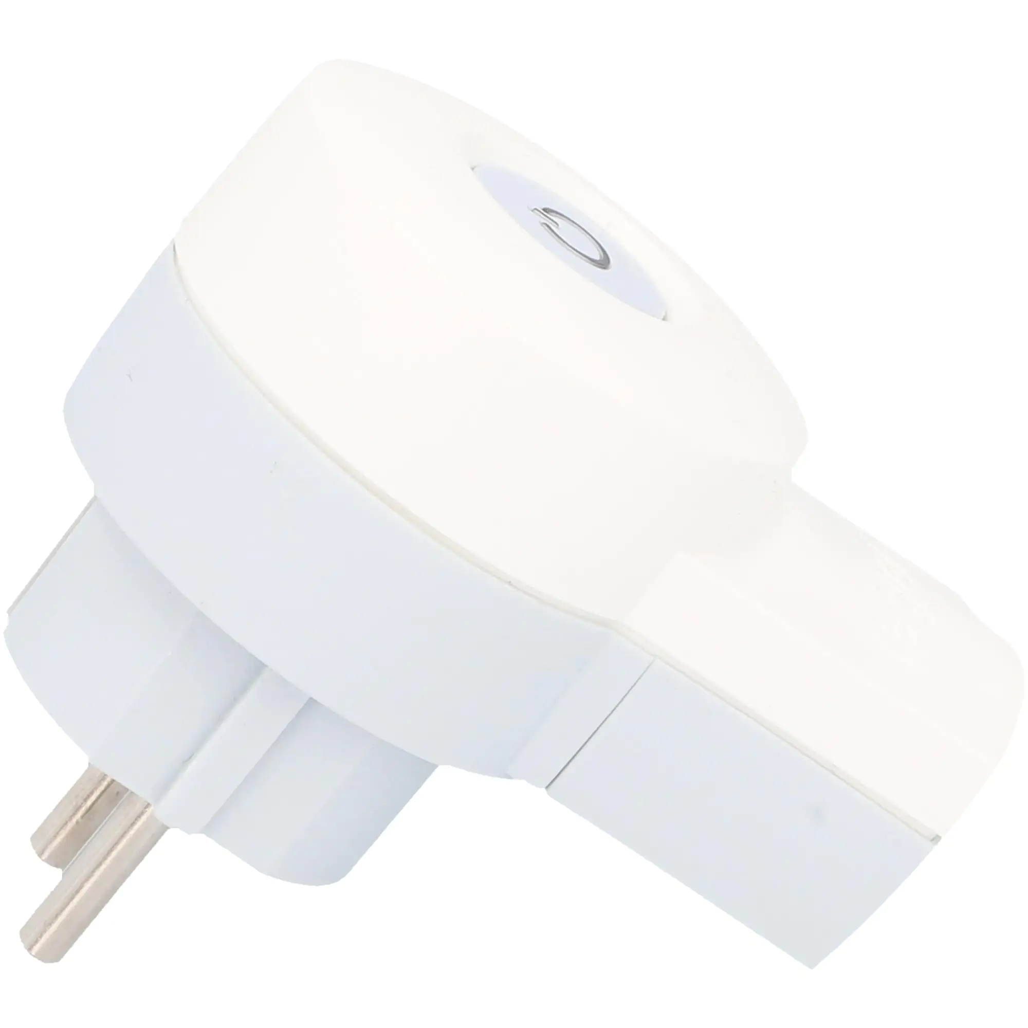LEGRAND Schutzkontakt-Stecker Schalter beleuchtet weiß