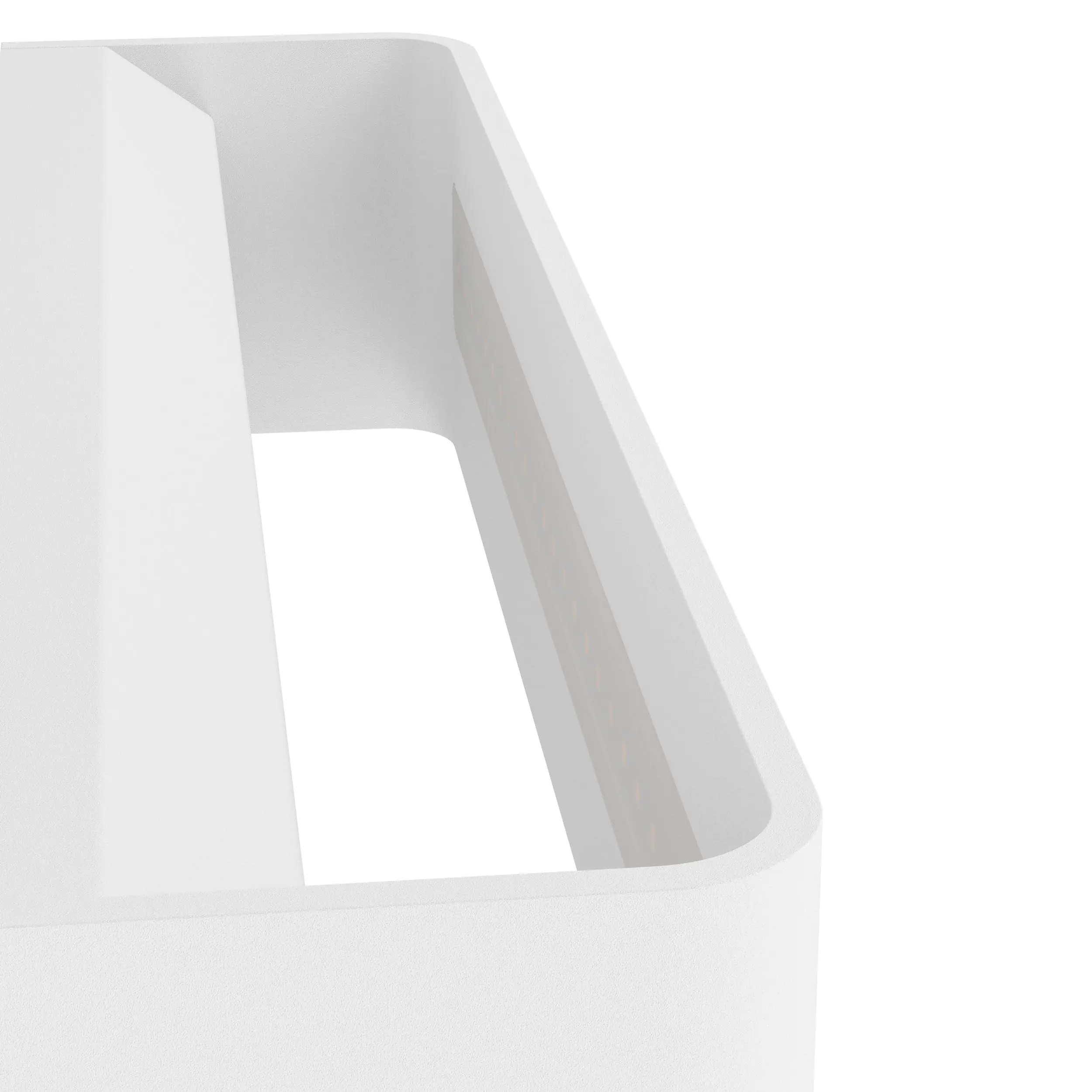 Eglo LED Wandleuchte Sania 4 weiß 36,5 x 8 cm Up & Down warmweiß