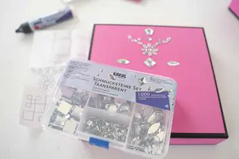 Kreul Schmucksteine Set transparent
