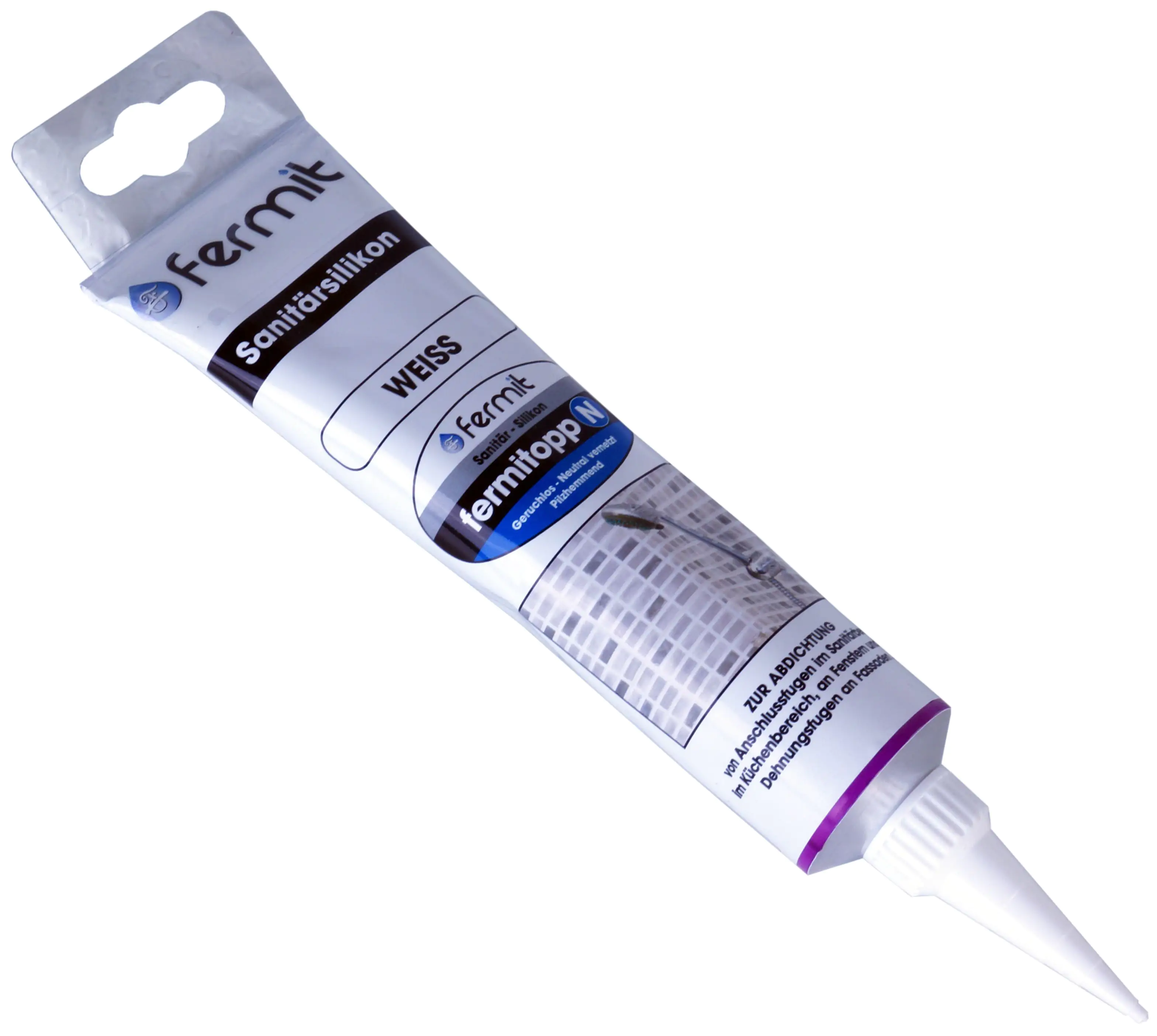 Fermit Silikon weiß 100 ml