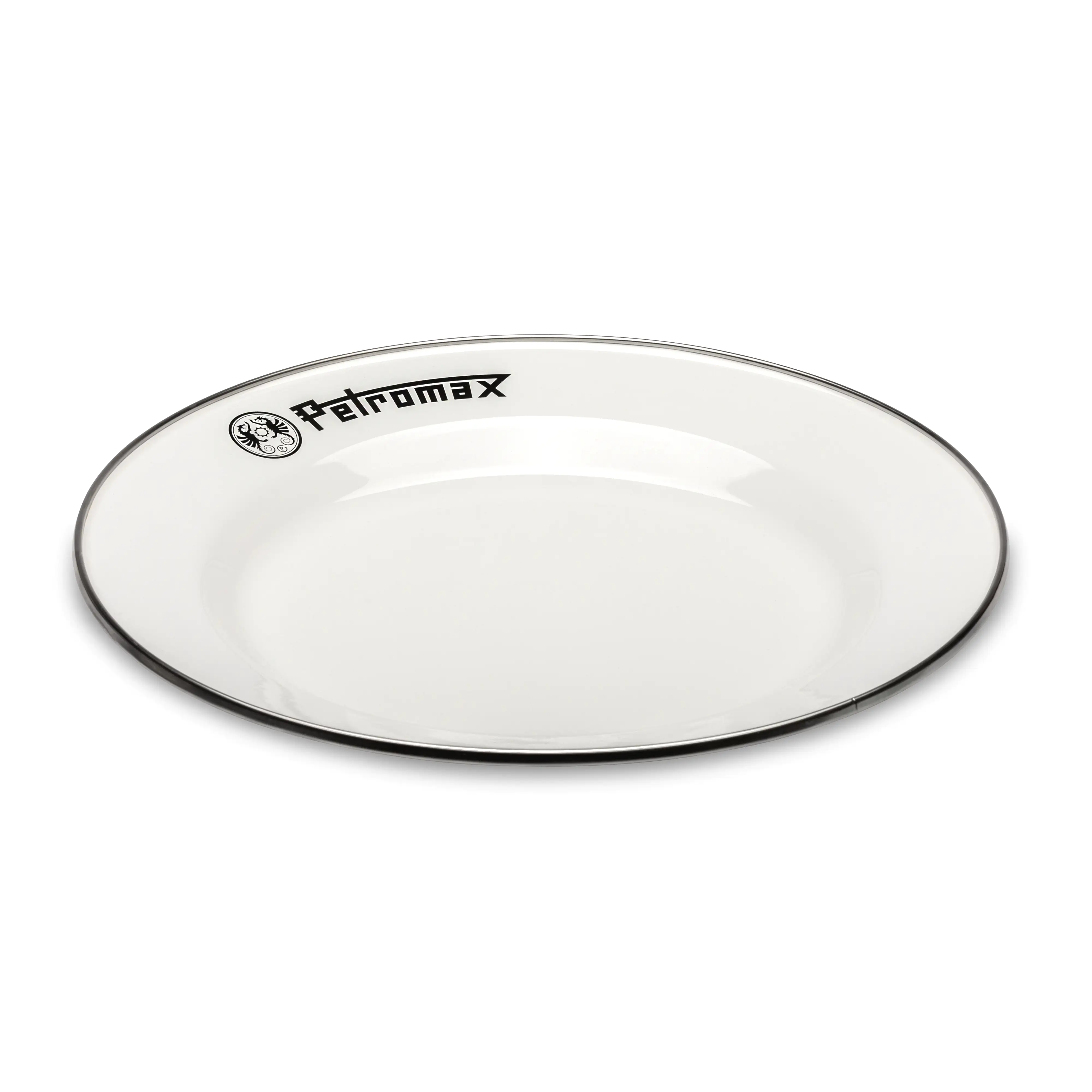 Petromax Teller Emaille 2er Set 26 cm weiss