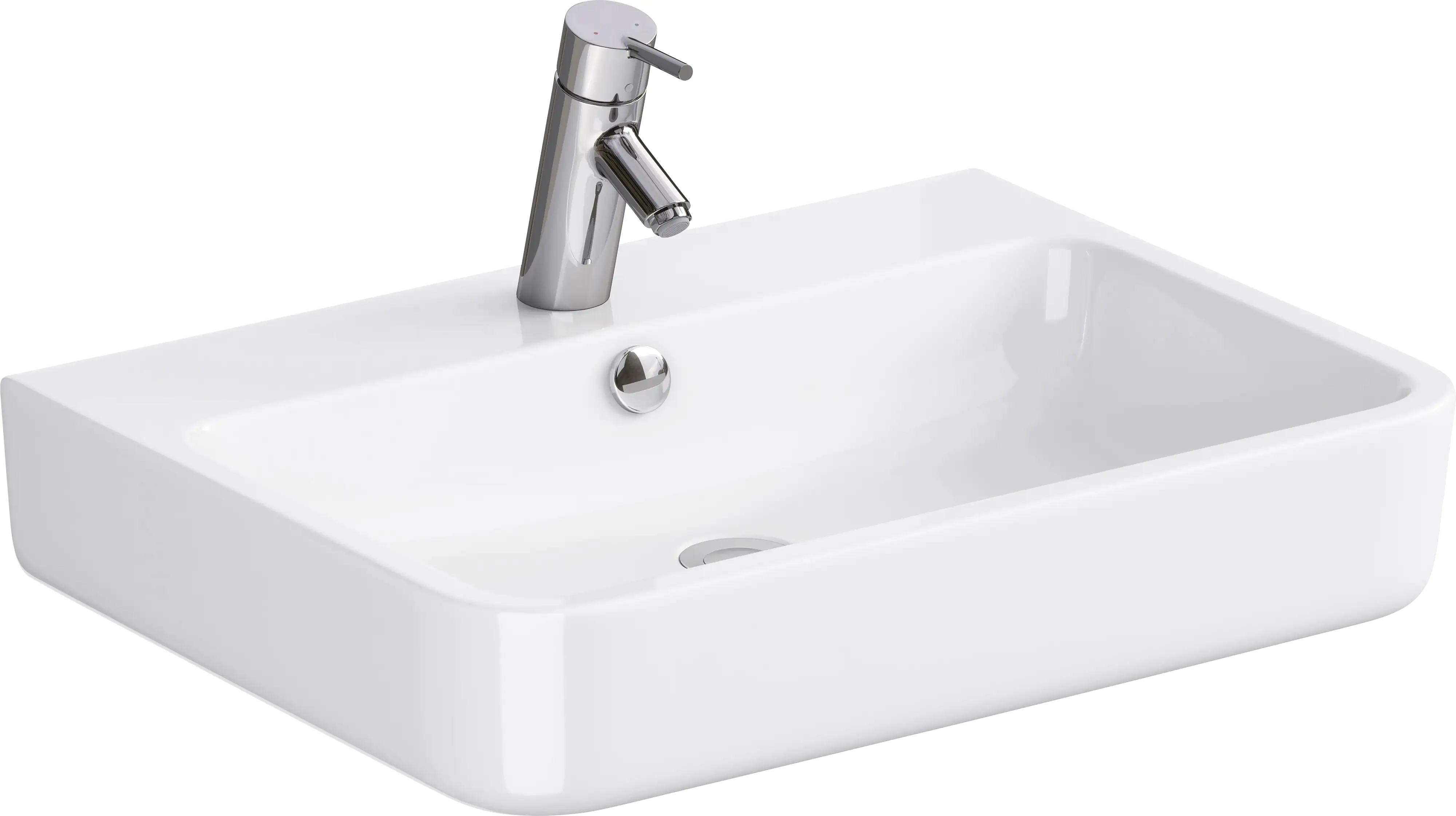 Primaster Keramikwaschbecken 60 cm Marina weiß