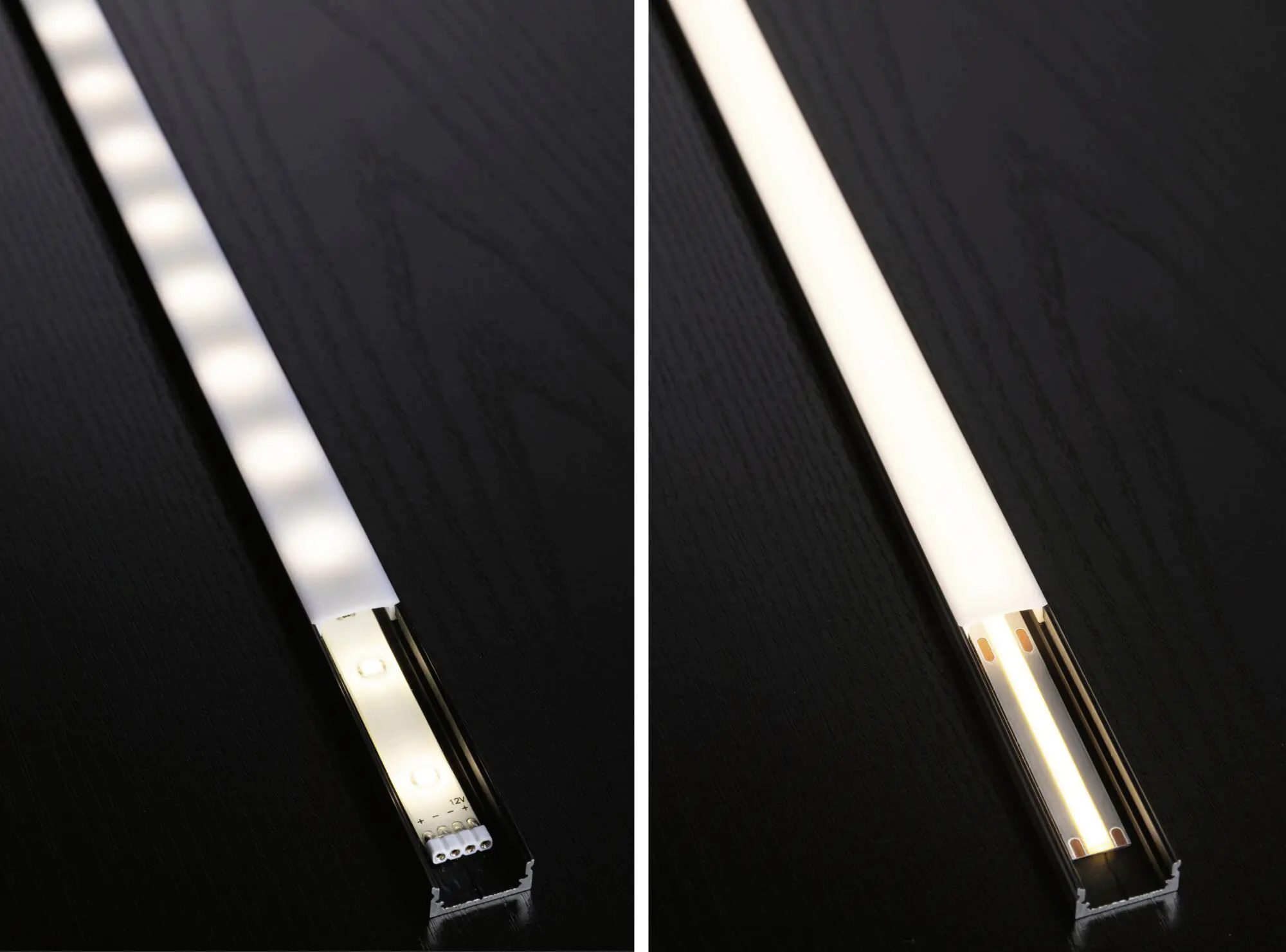 Paulmann MaxLED 500 Stripe-Basisset 1,5 m warmweiß Full-Line COB silber