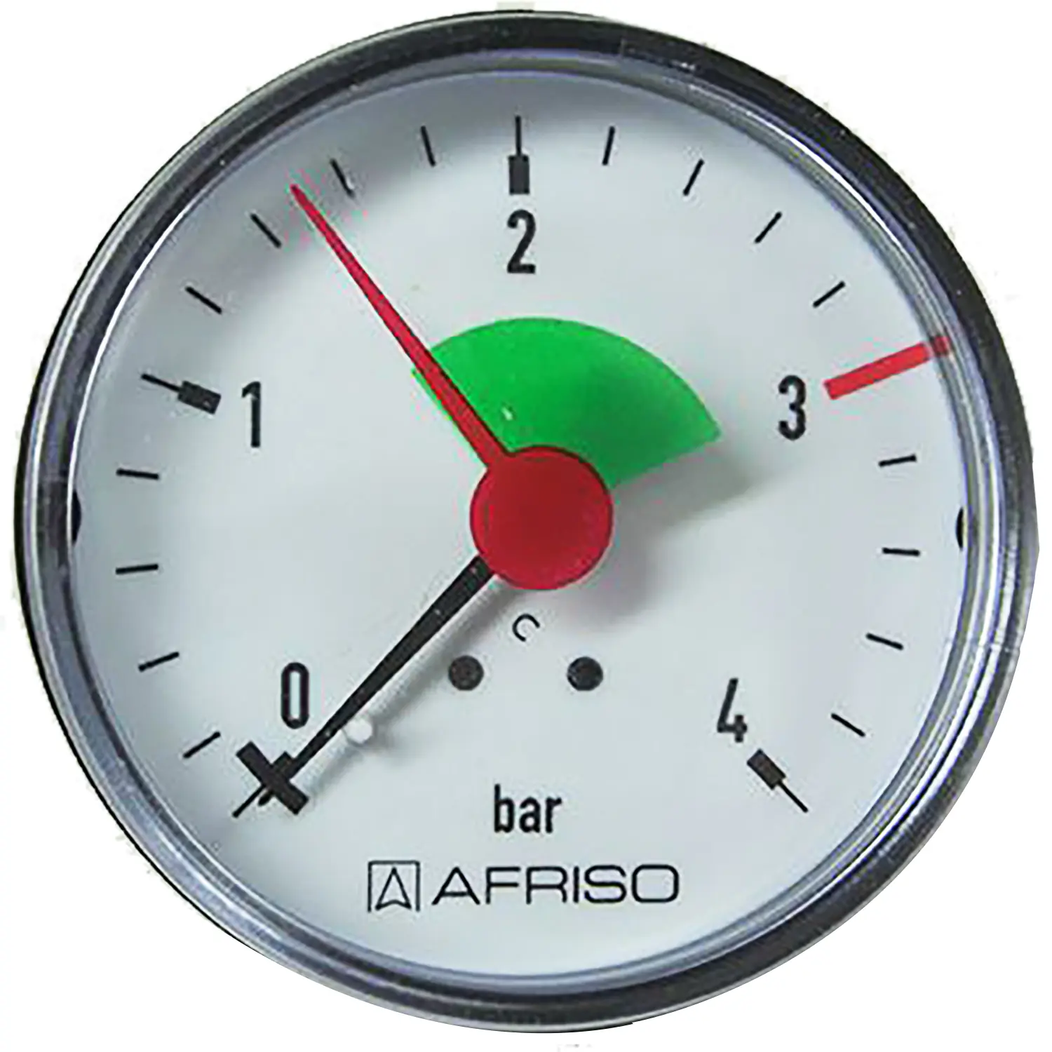 Cornat sanicomfort Manometer 3/8", hinten
