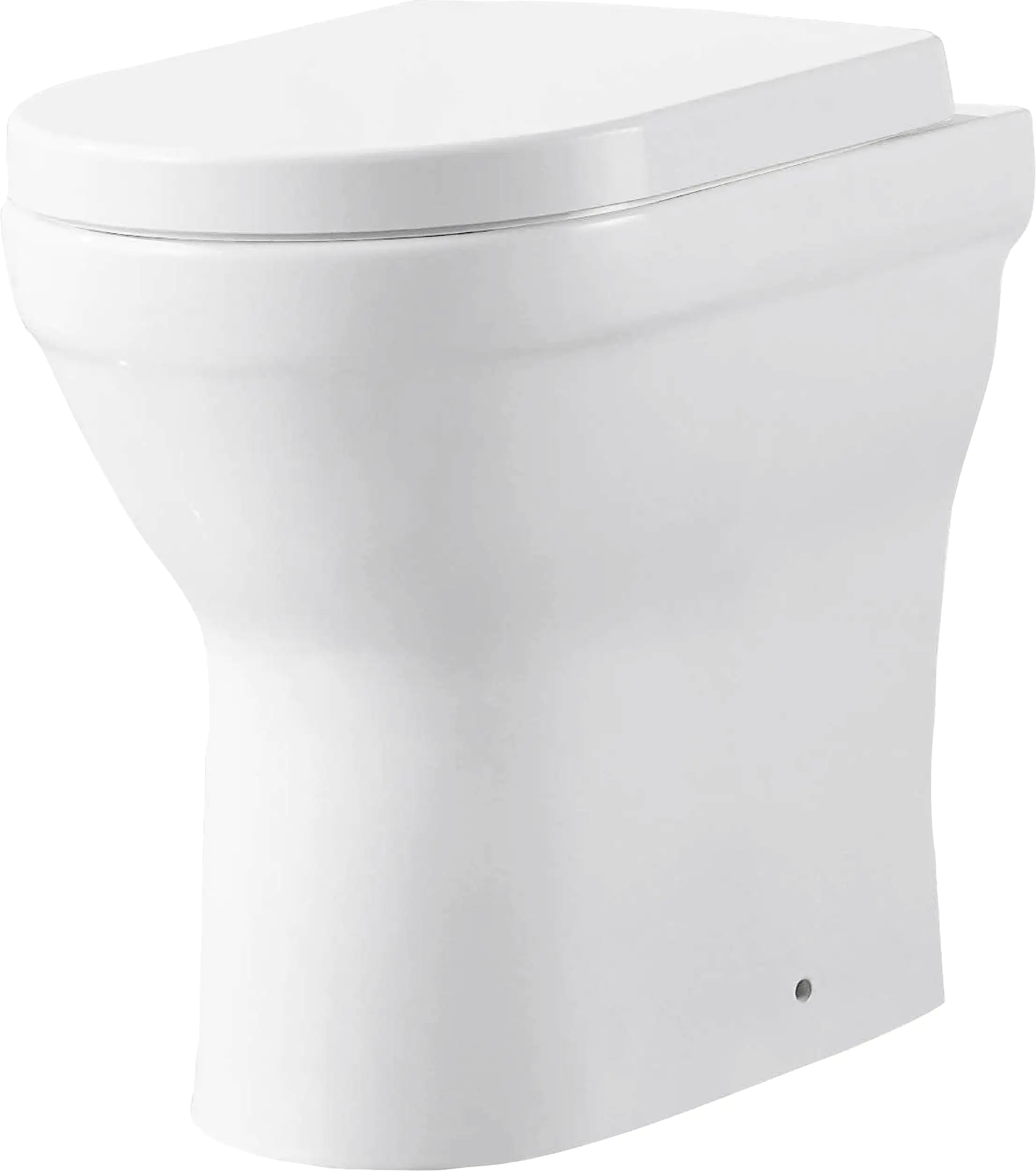 Primaster Stand WC spülrandlos Kappa Tiefspüler weiß inkl. WC Sitz 