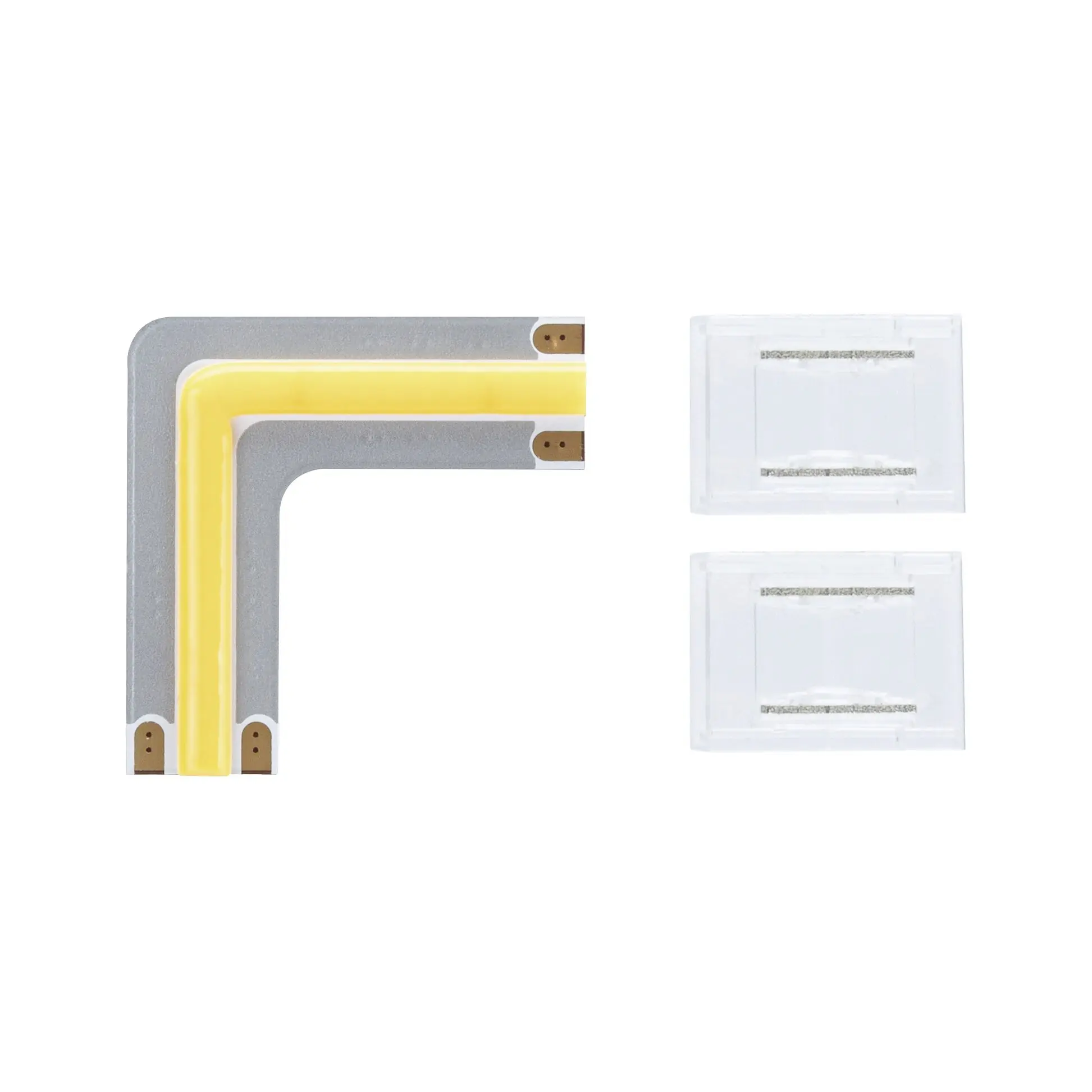 Paulmann MaxLED 1000 Stripe-Ecke warmweiß Full-Line COB 90° silber