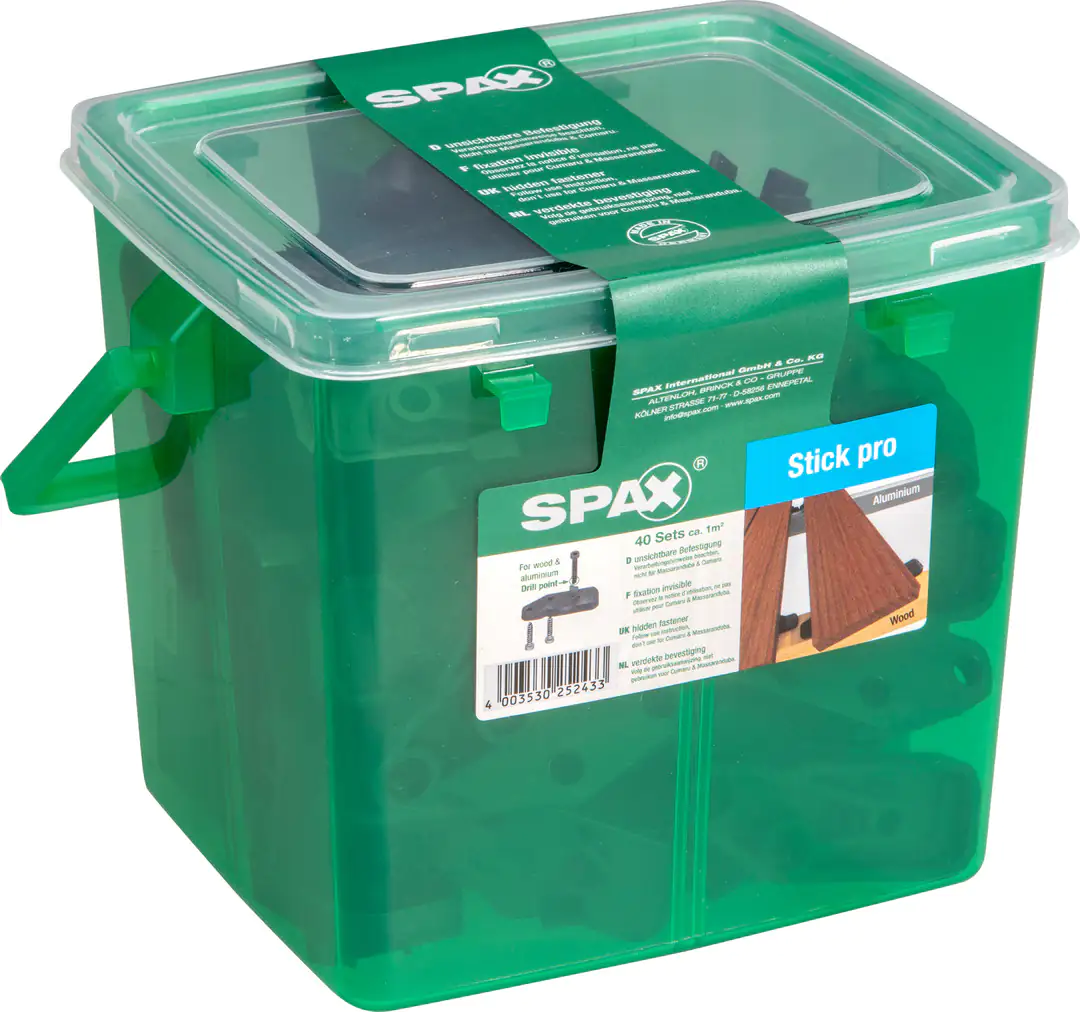 Spax Terrassestick-Set 60 x 20 x 8 mm zum stecken - 40 Stk.