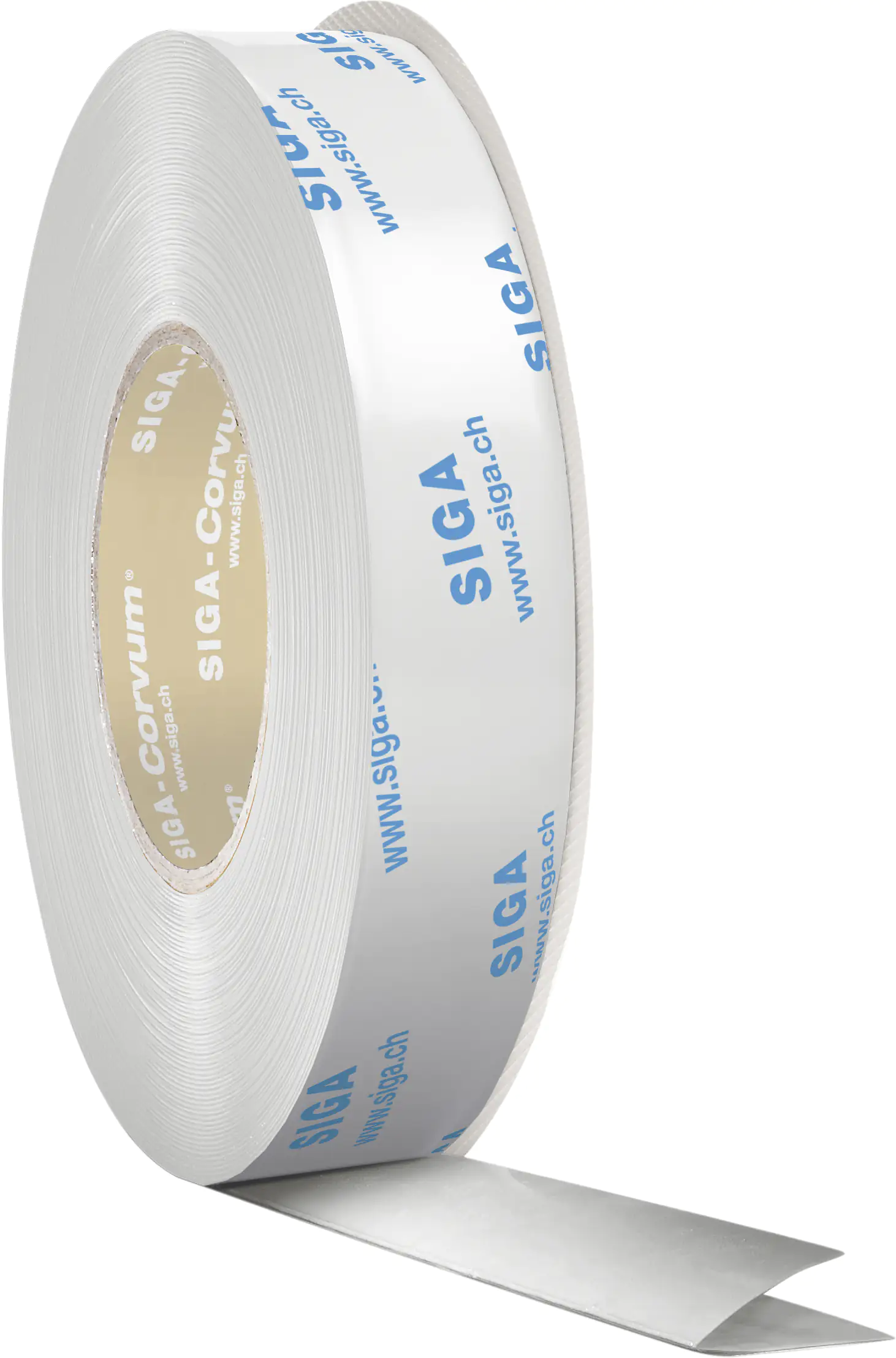 Siga Klebeband Corvum 25 m x 30/30 mm weiß