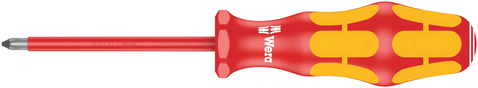 Wera VDE-Kreuzschlitz-Schraubendreher 162 i PH 1 mm