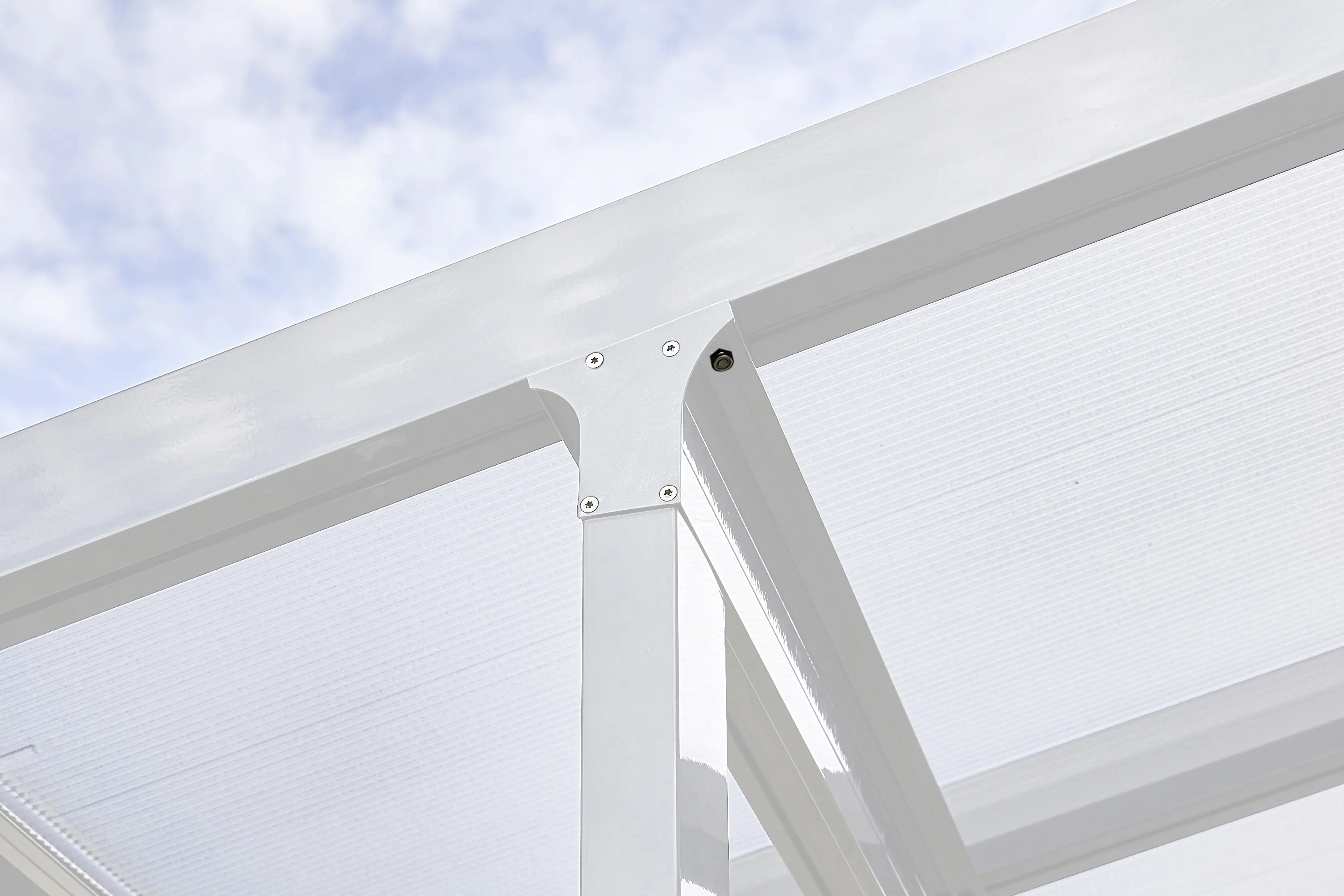Gutta Terrassenüberdachung Basic 546x306cm weiß