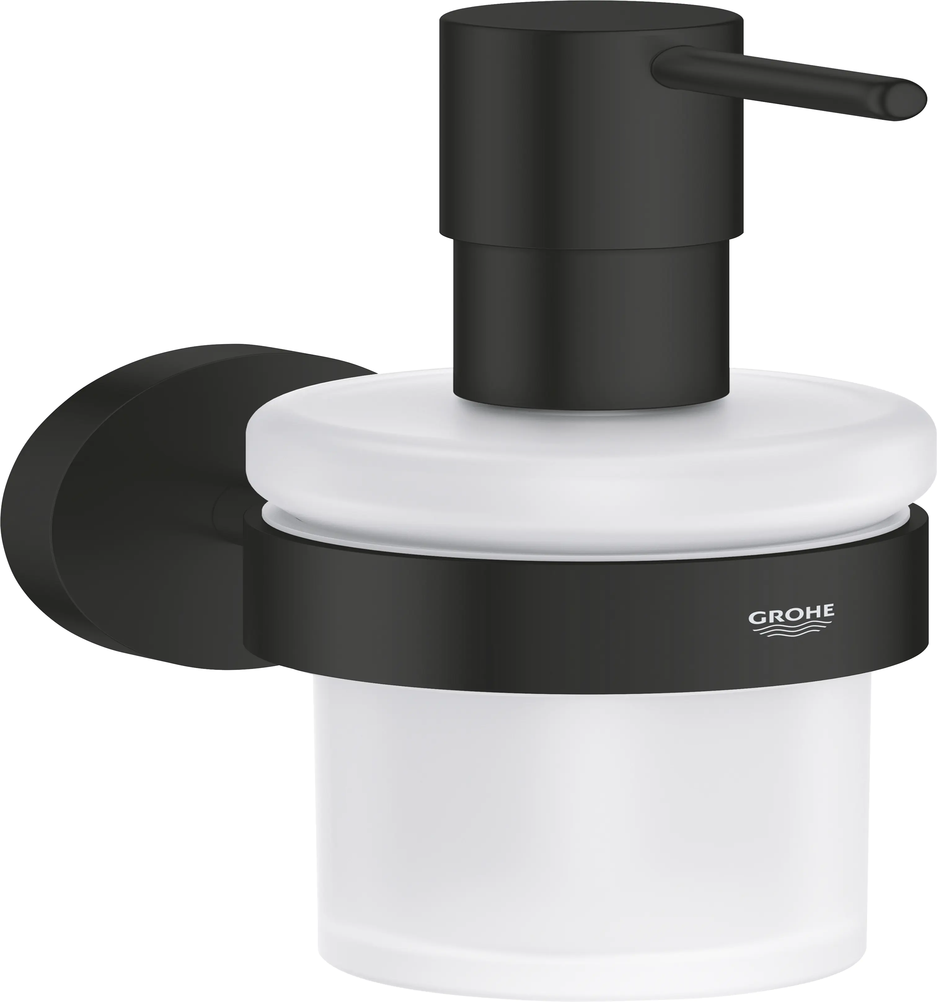 Grohe Start Seifenspender mit Halter matt black