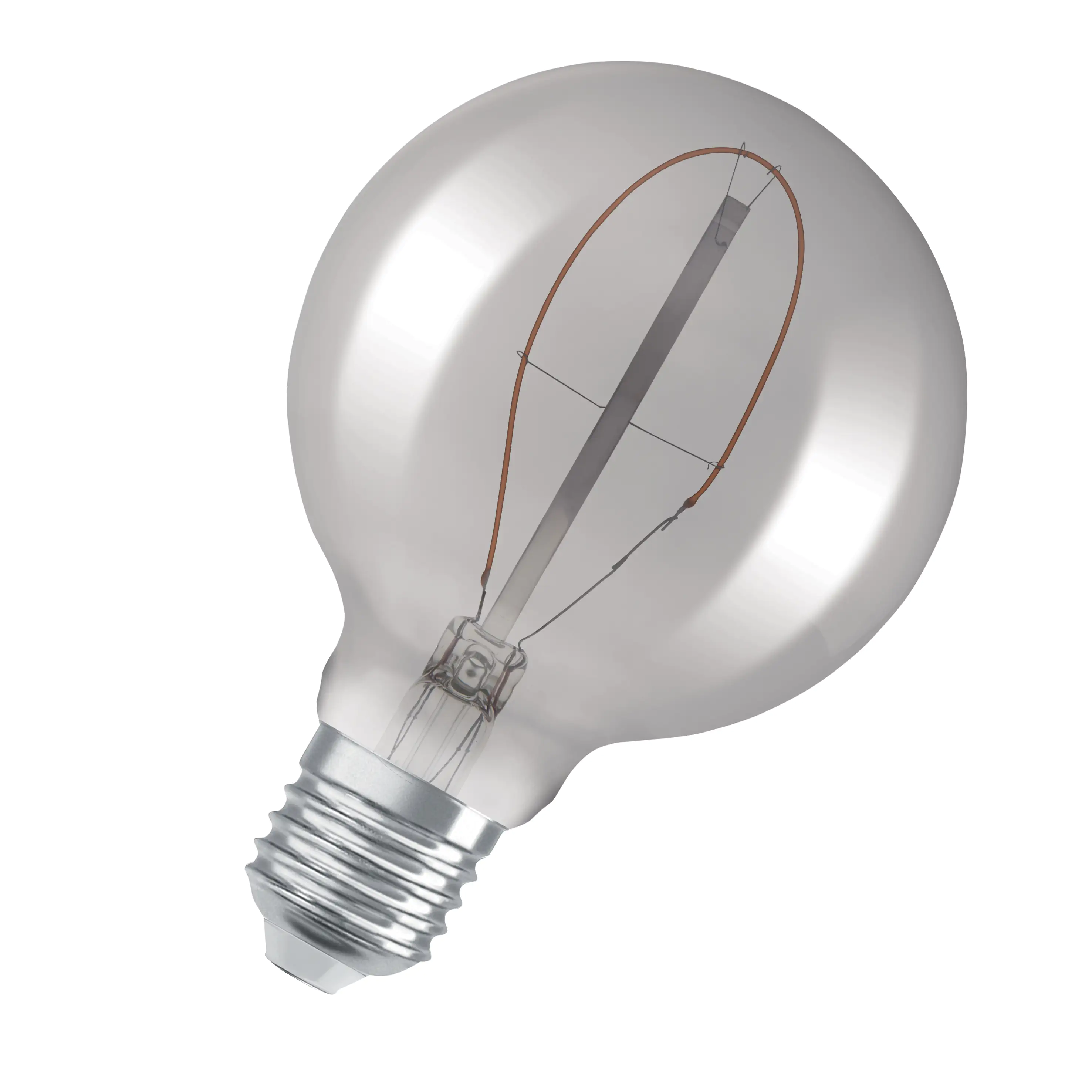 Ledvance LED Leuchtmittel Vintage 1906 Globe G95 E27 3,4W warmweiß, rauch