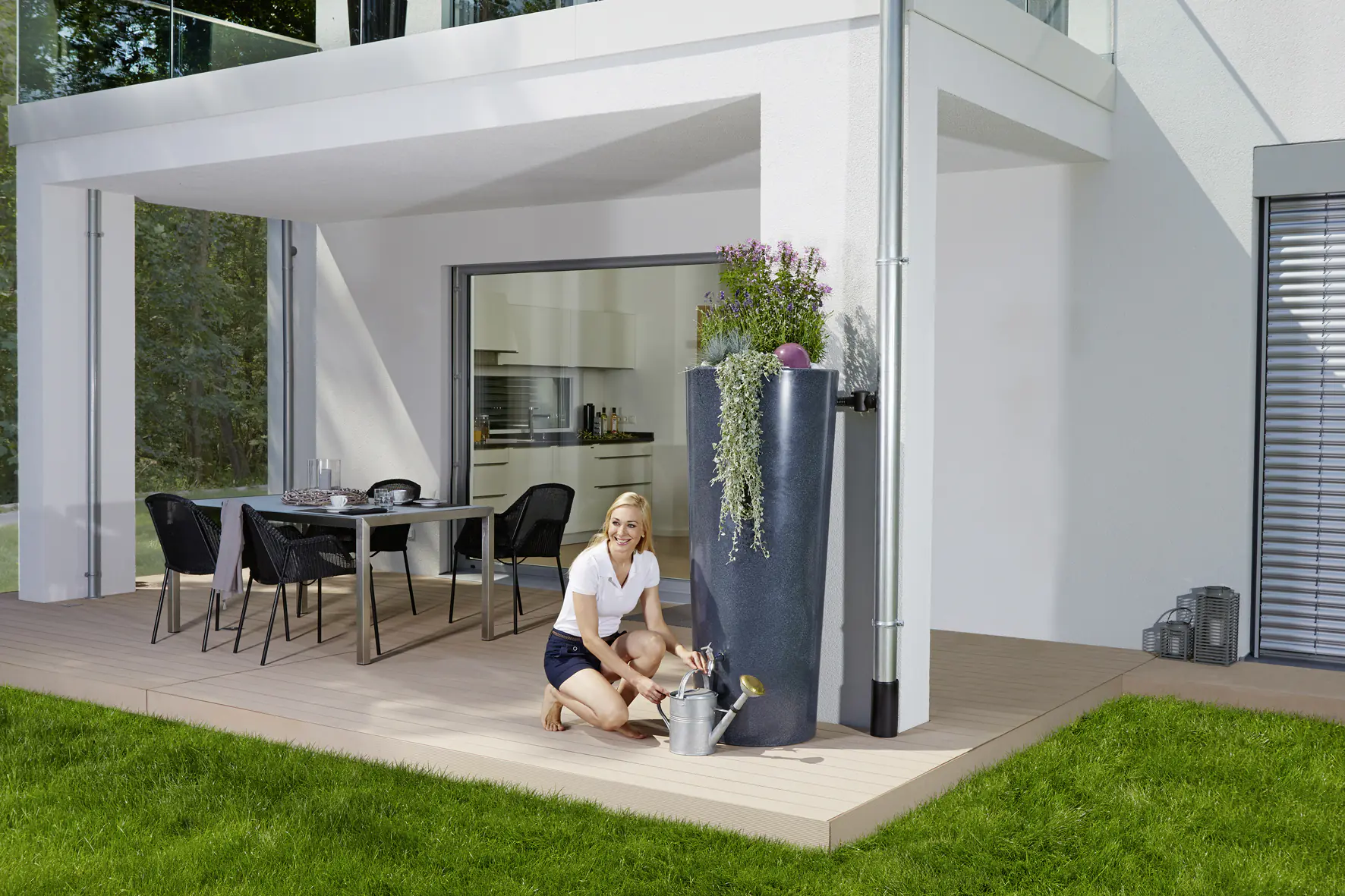 Garantia Regenspeicher Stone 2in1 210 L graphite grey