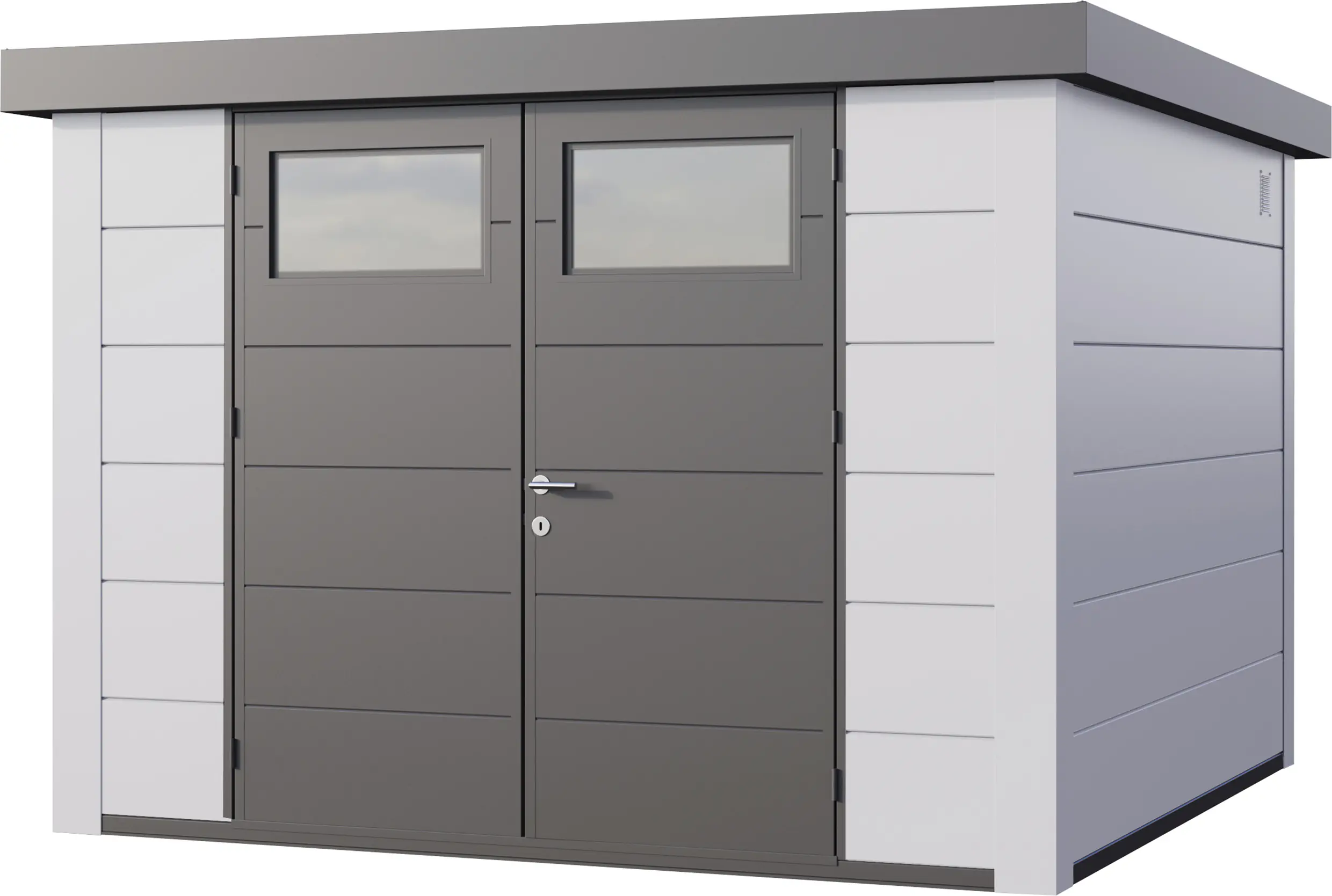 Telluria Gerätehaus Classico 3030 EW weiß 298 x 298 cm