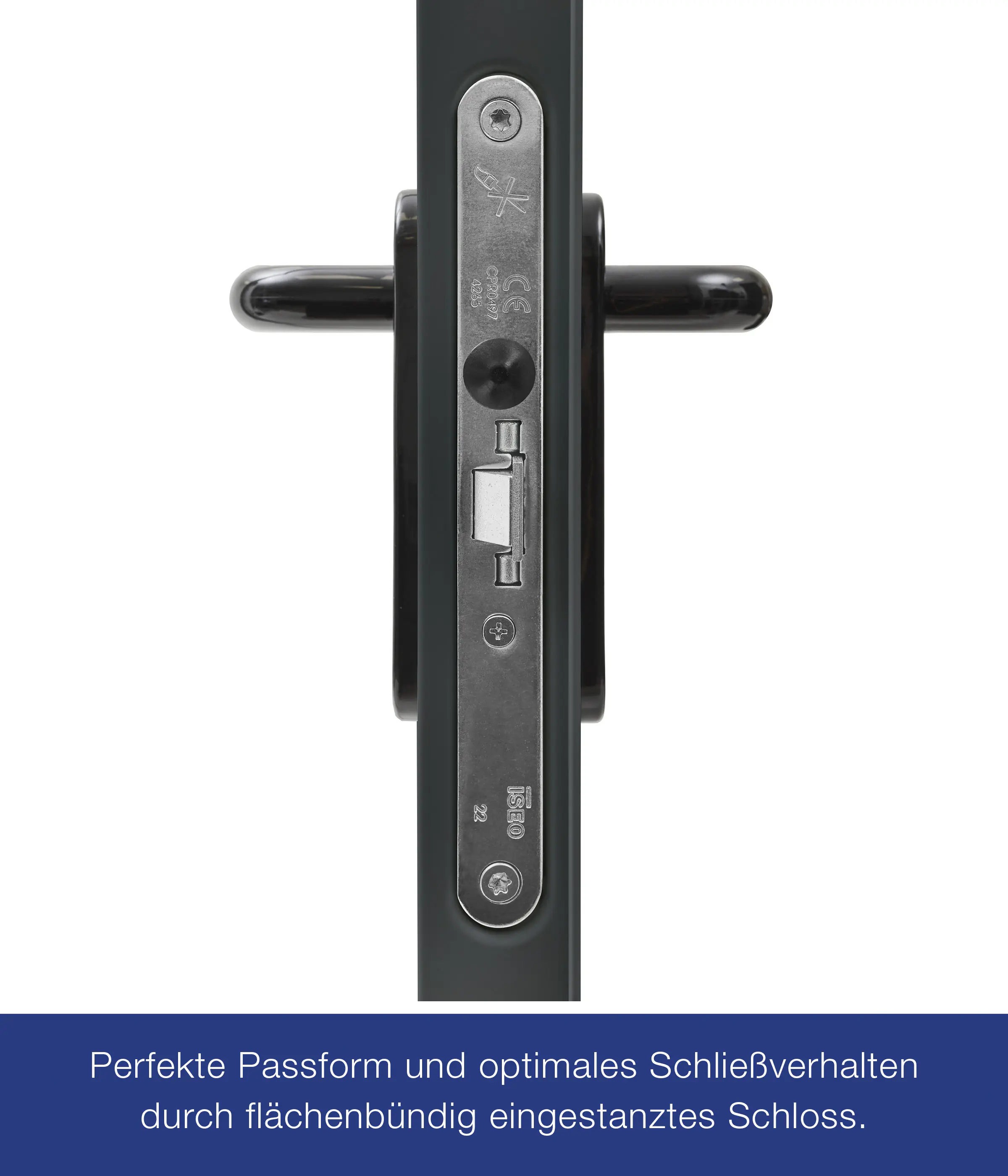 Hörmann Feuerschutztür anthrazitgrau T-30 87,5 x 200 cm Links/Rechts