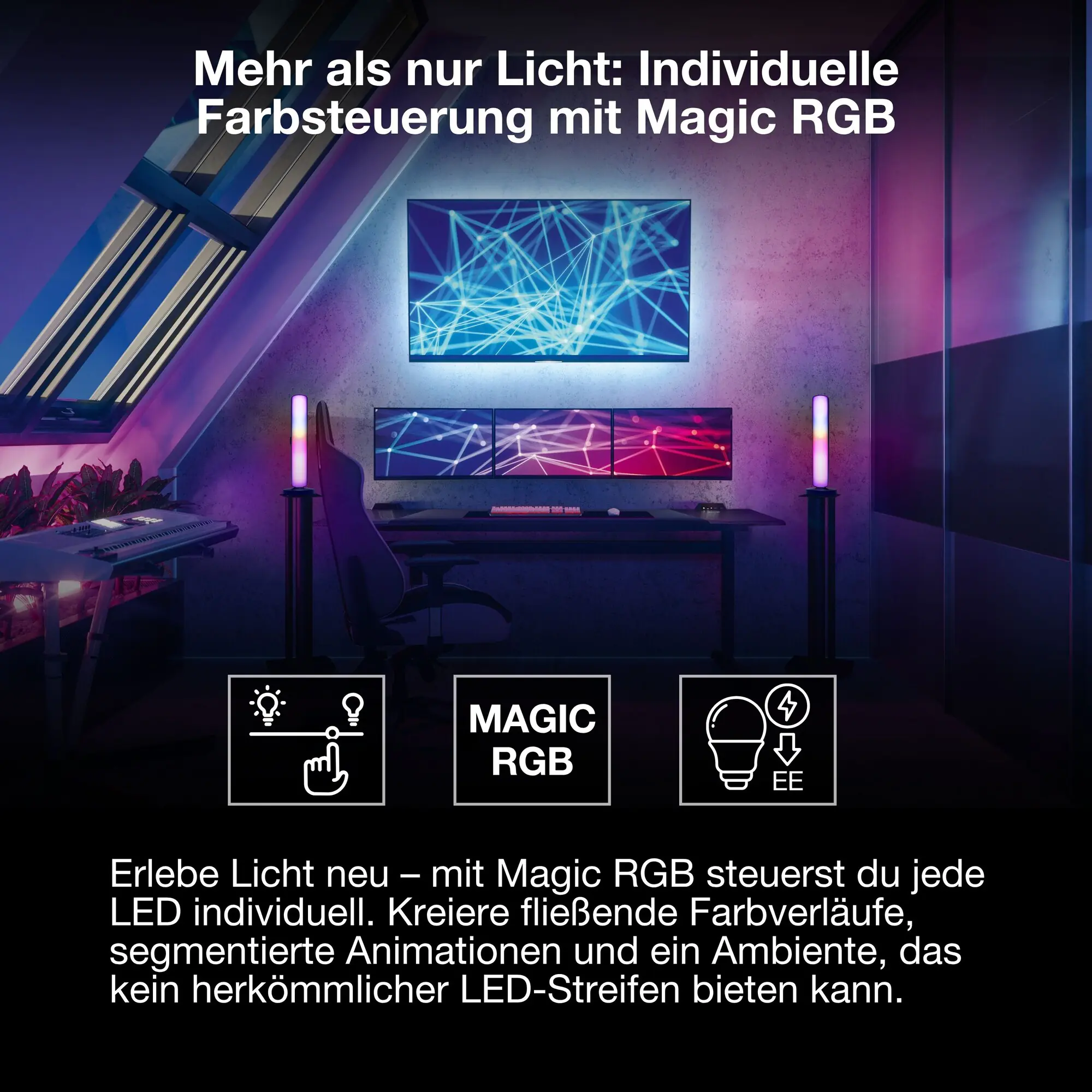 Ledvance LED Streifen Wifi Flex 5m 24W Magic RGB