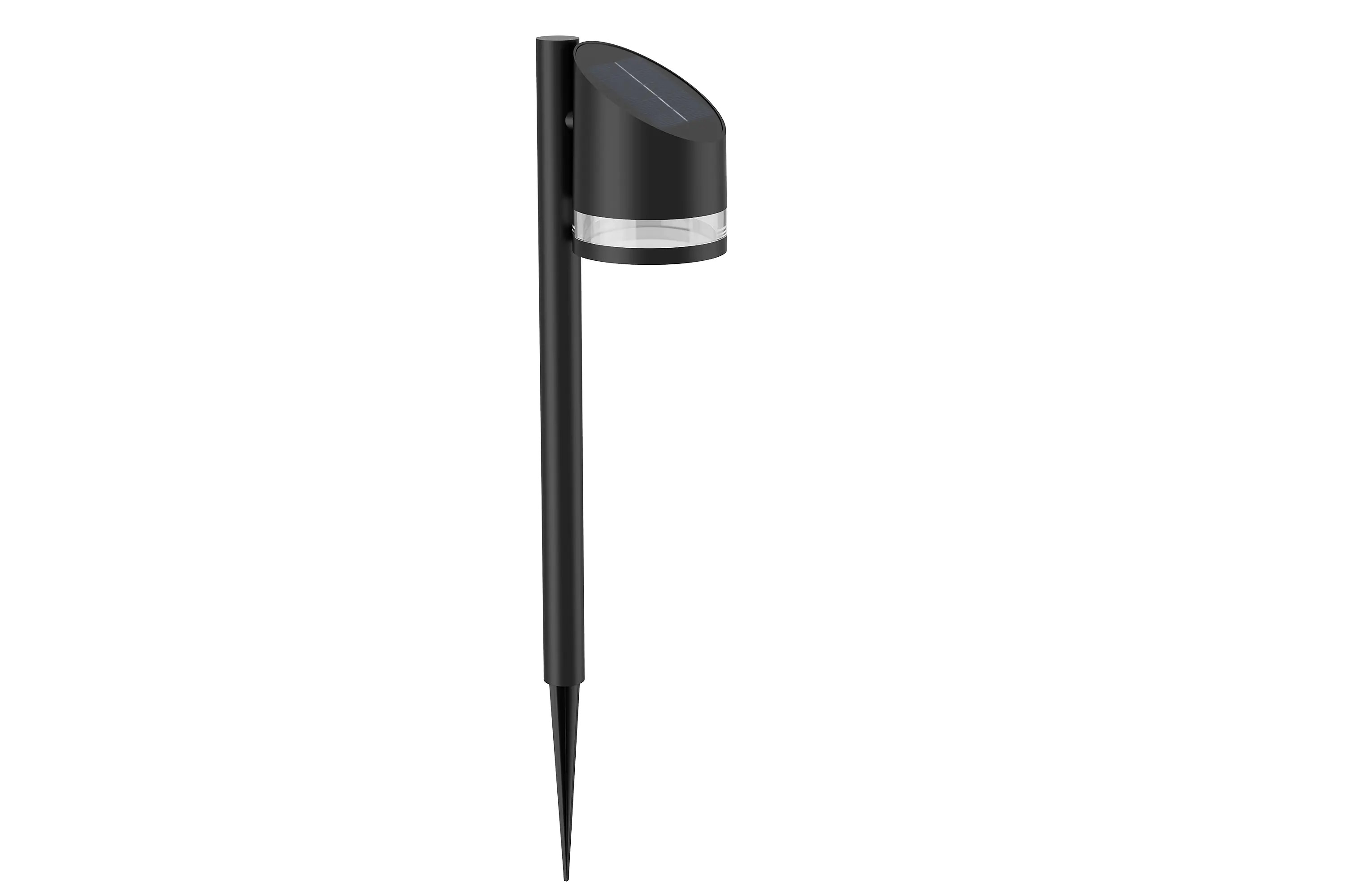 Solar Gehwegleuchte Fyve 28,4 x 12,7 x 9,7 cm schwarz
