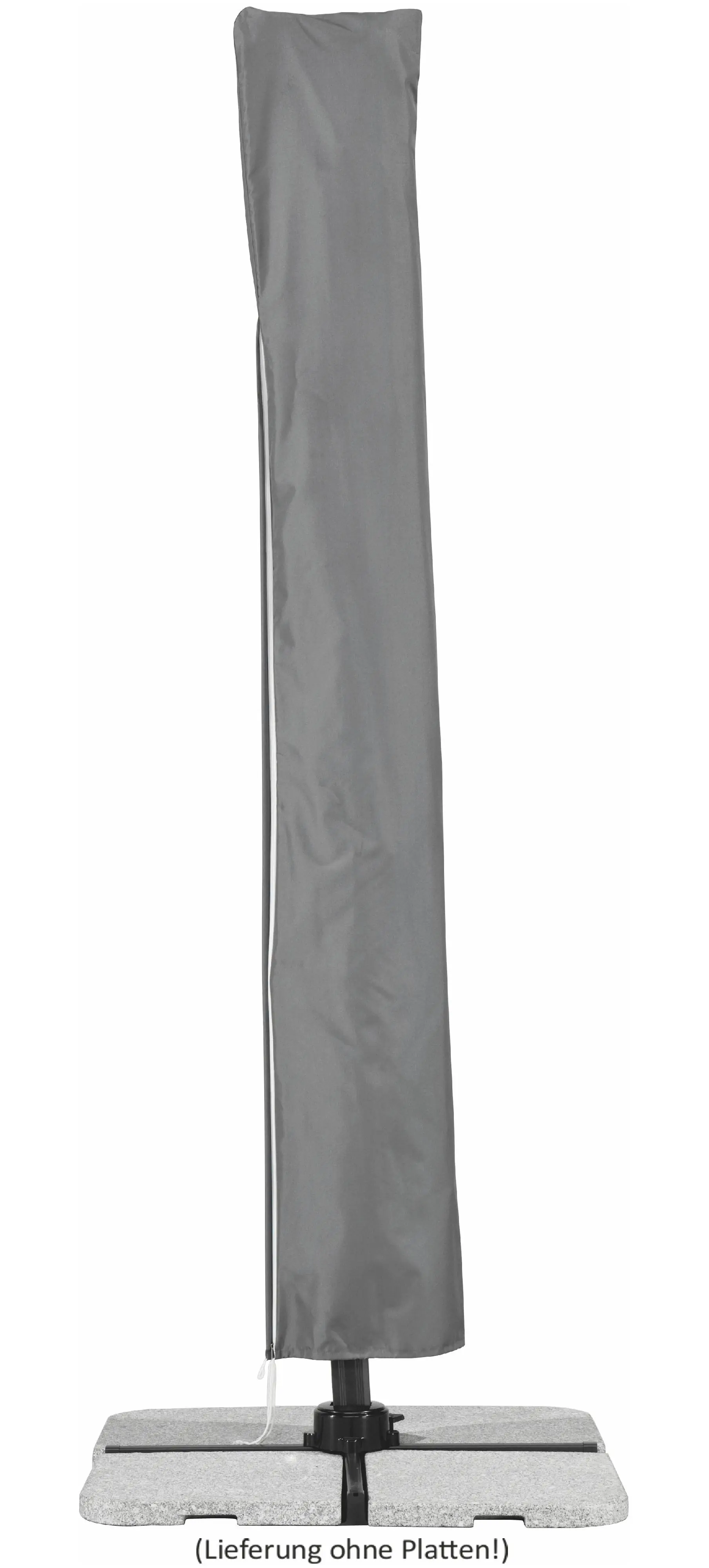 Schneider Ampelschirm Rhodos Junior natur 270 x 270 cm inkl. Sonnenschirmhülle