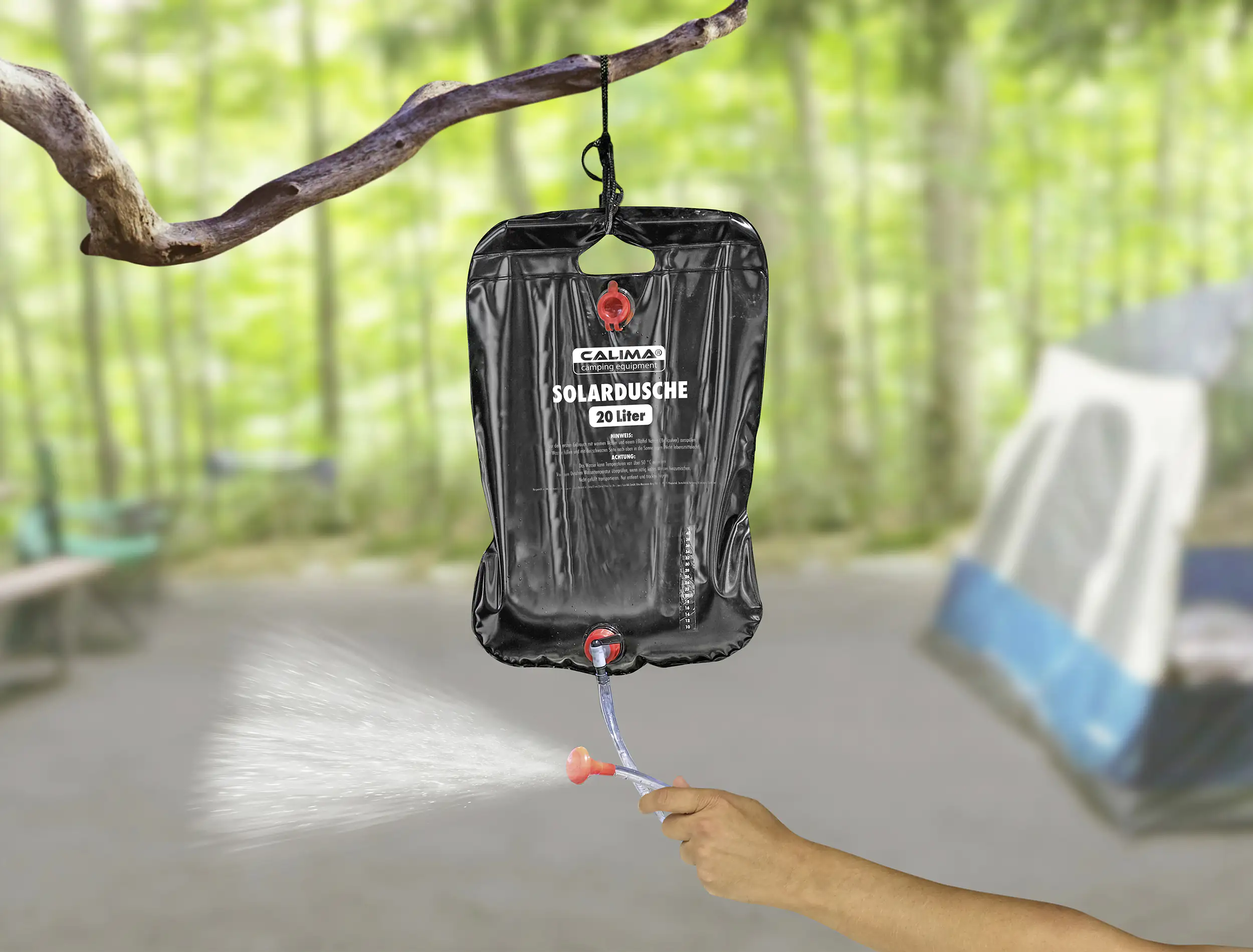 Calima Camping Solardusche 20L