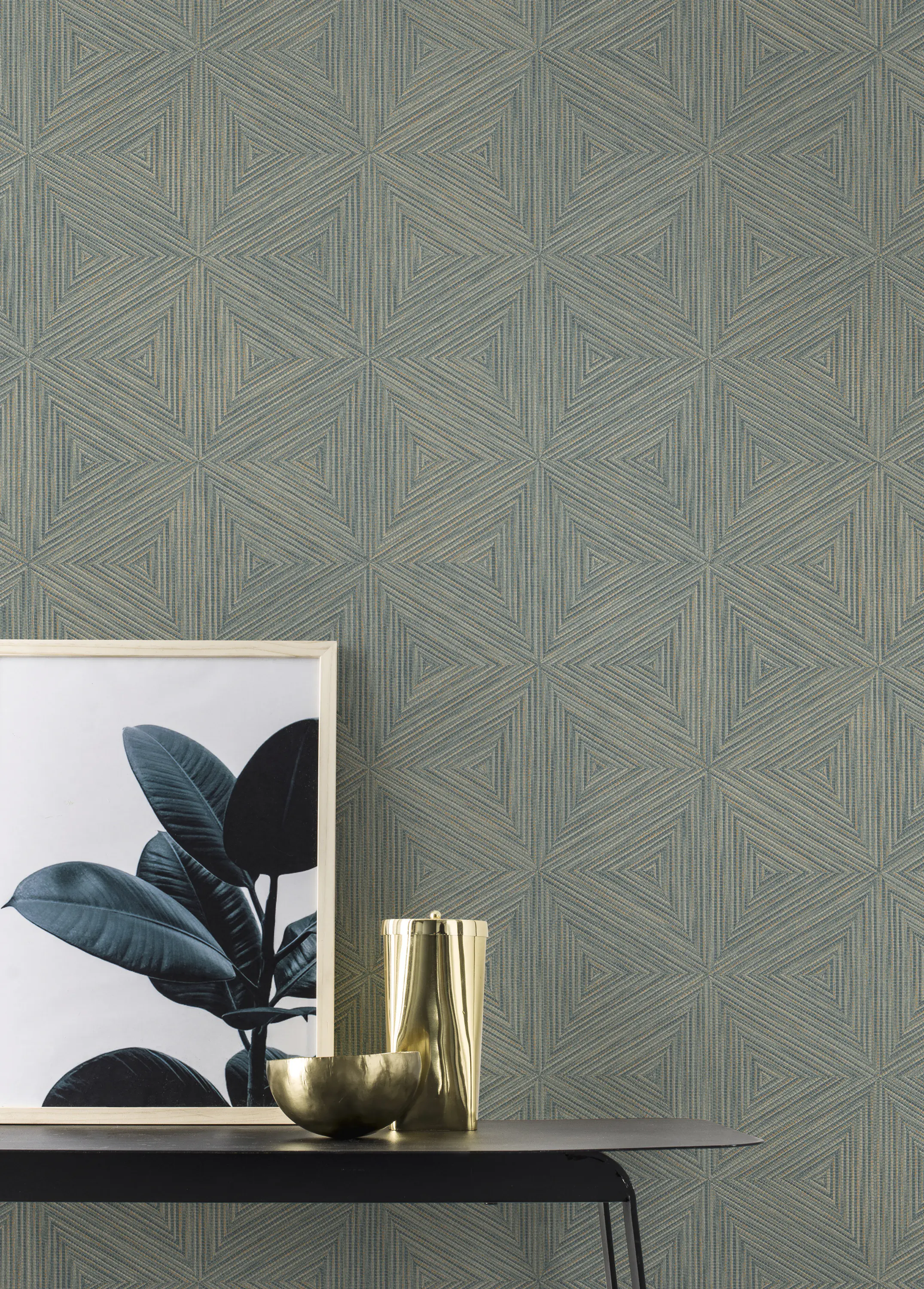 Rasch Vliestapete Back to Nature Grafik blau 10,05 x 0,53 m