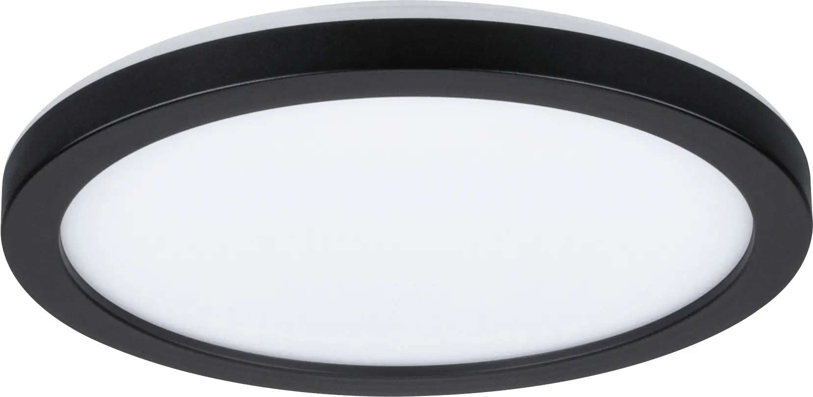 Paulmann LED Panel Atria Shine schwarz Ø 19 cm neutralweiß