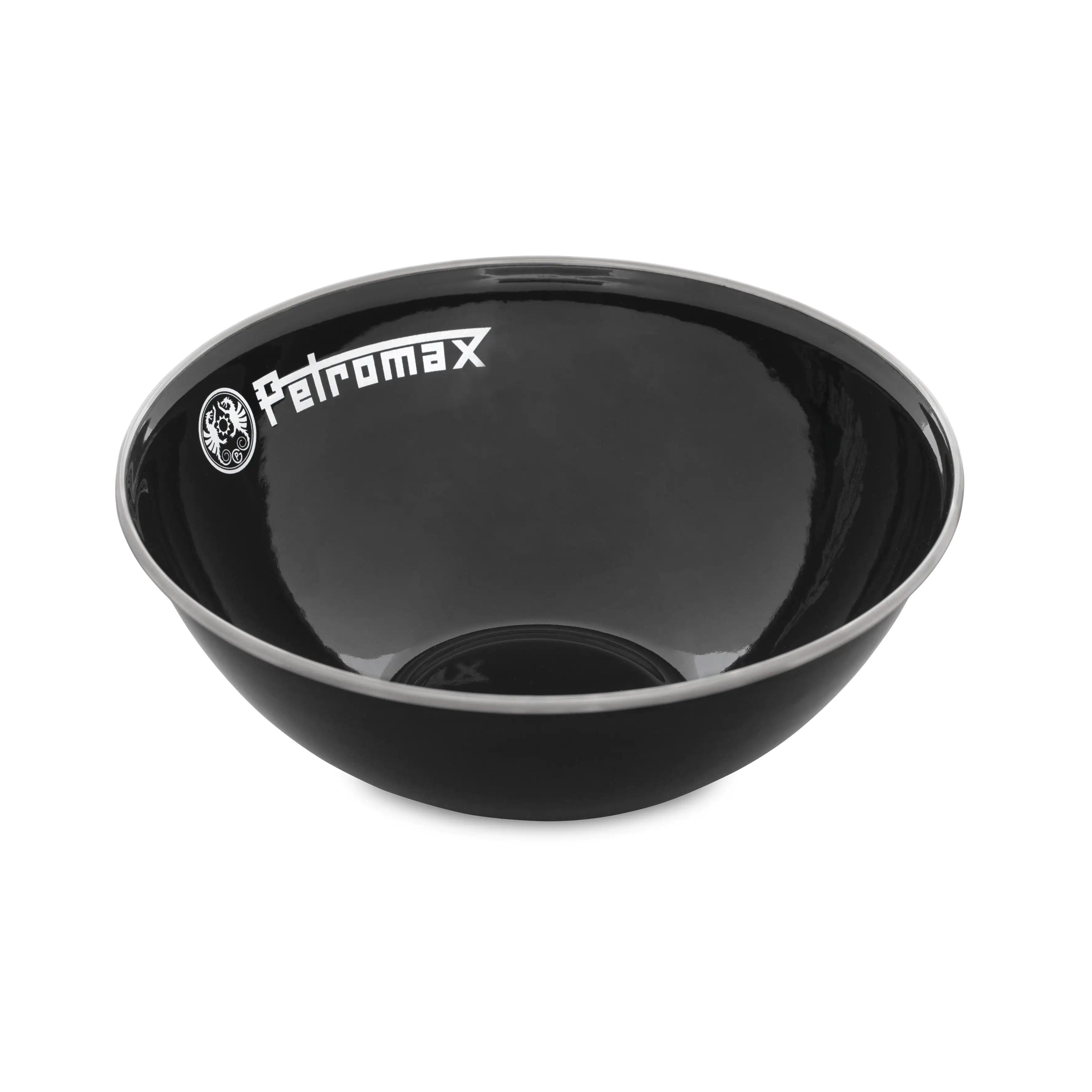 Petromax Schale Emaille 2er Set 1 Liter schwarz