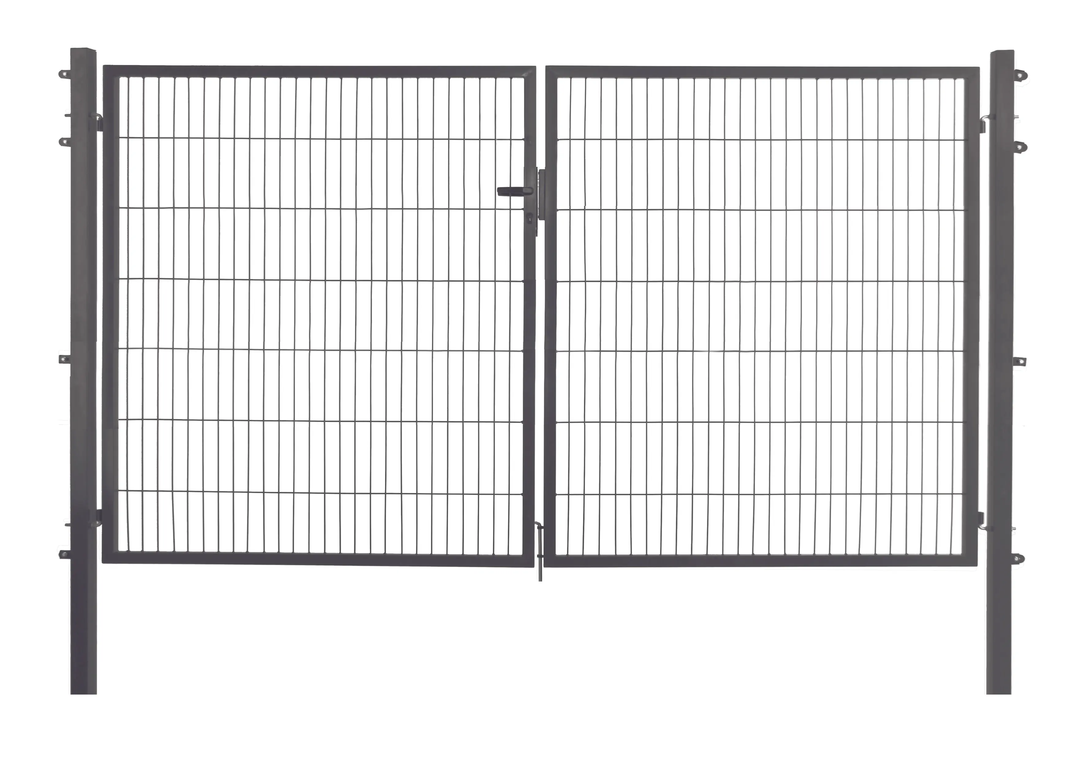 Floraworld Gartentor doppelflügelig Comfort 300 x 140 cm anthrazit