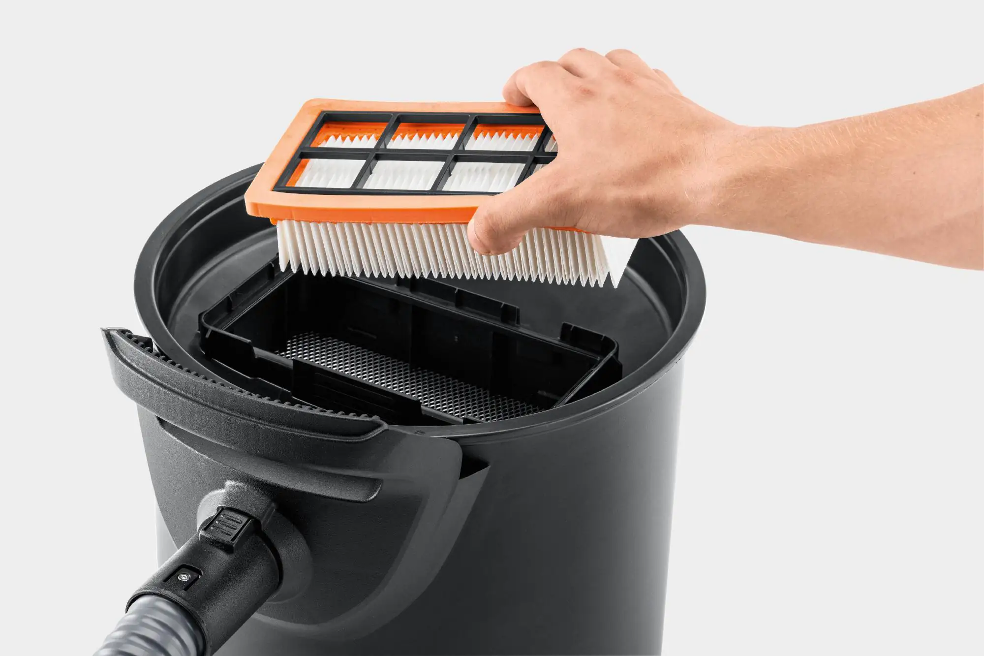 Kärcher Aschesauger AD 4 Premium 600 W 17 l für Grill und Kamin