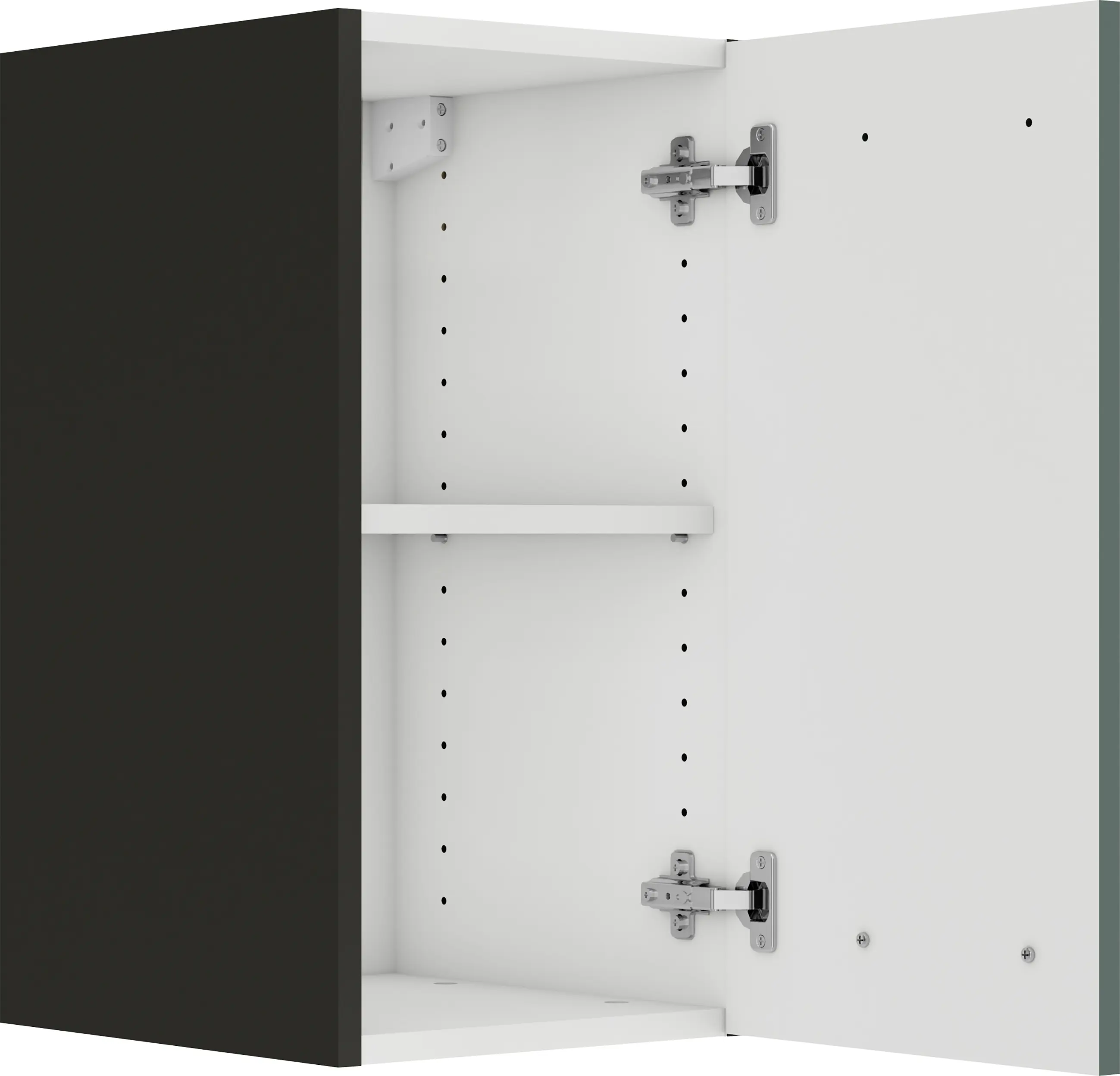 Optifit Oberschrank Verona 405 steingrün/anthrazit matt 30 cm 