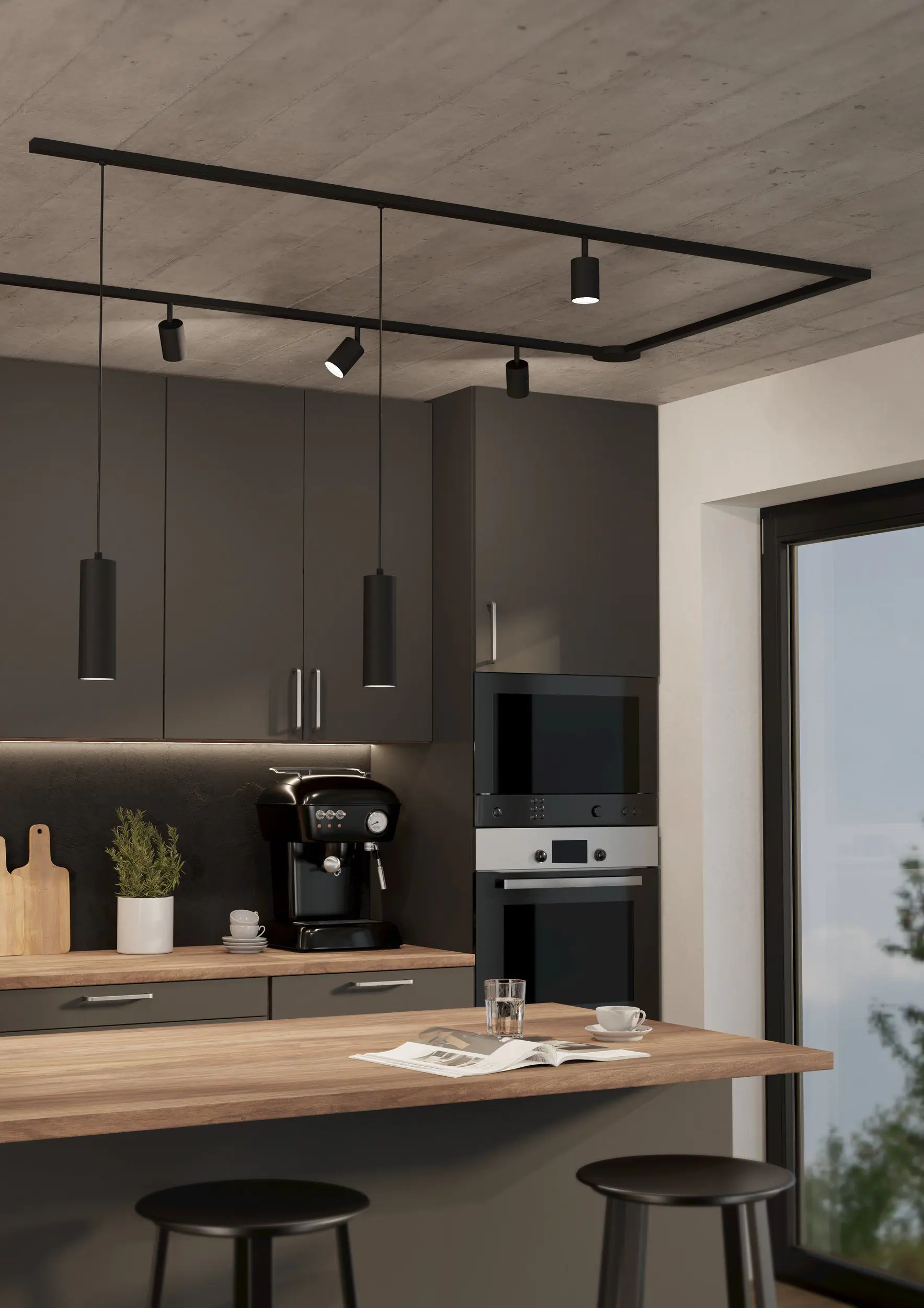 Eglo Pendelleuchte Easy Pendant GU10, max. 35W, H 110cm