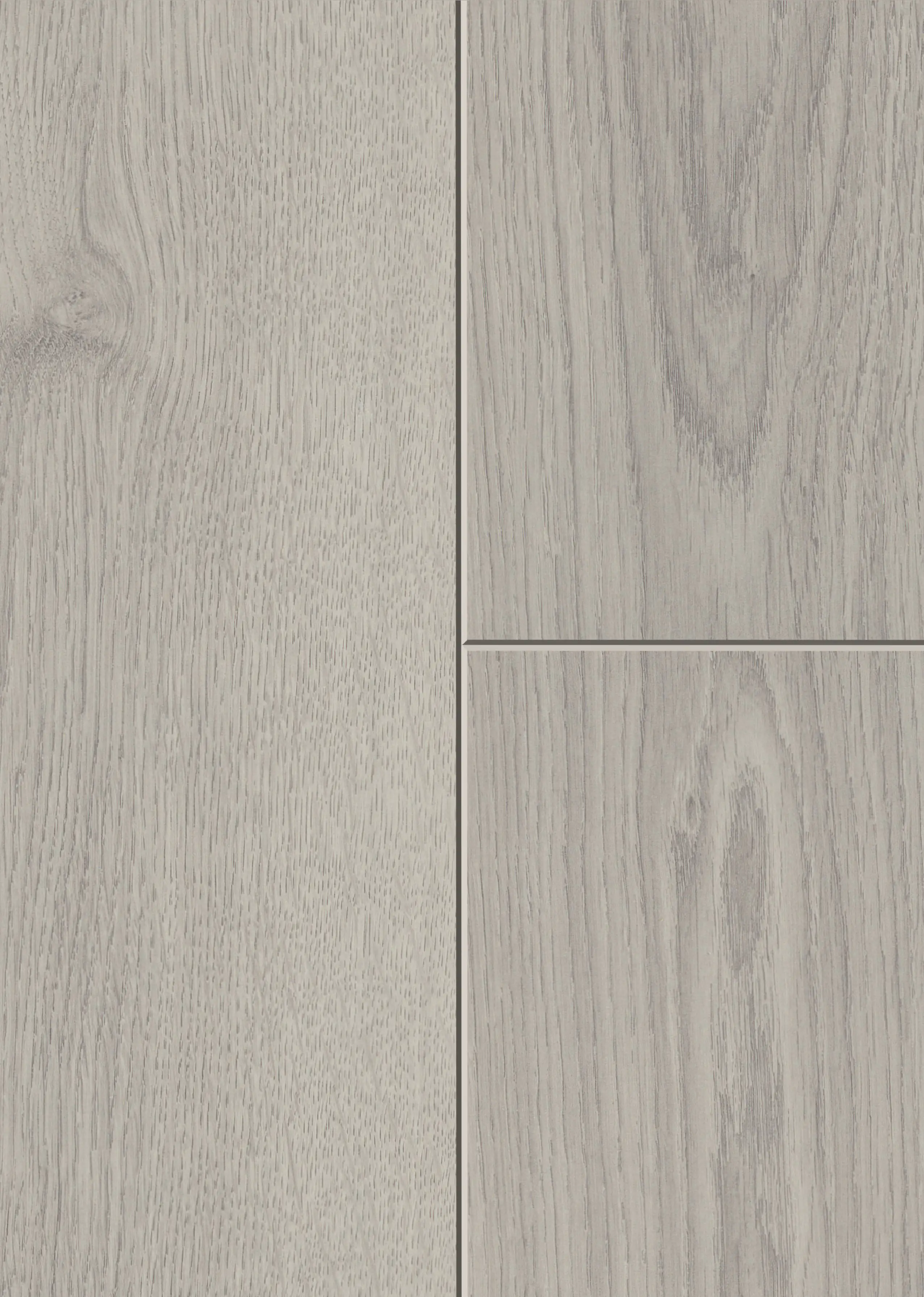 Classen Laminat 128,6 x 19,4 cm 7 mm Eiche hell grau